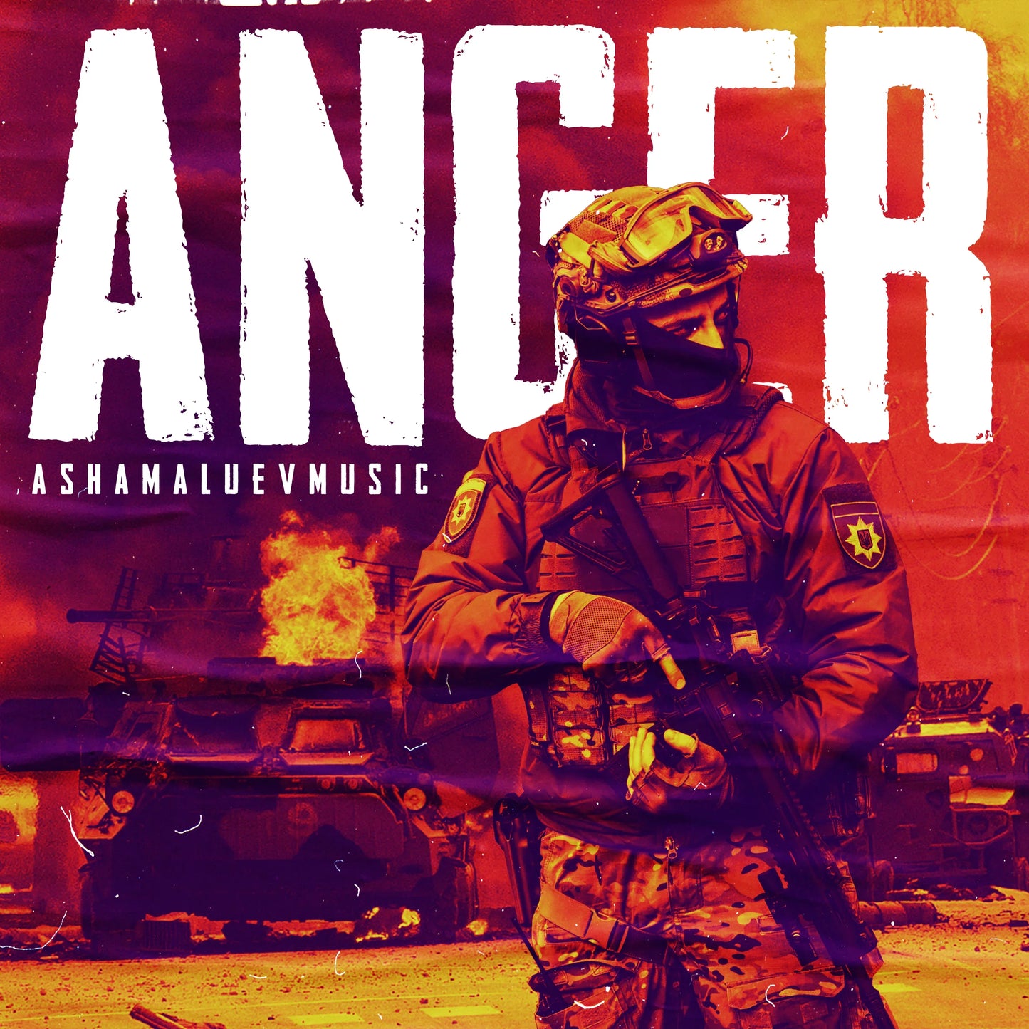 Cover track 'Anger' by AShamaluevMusic. This background music is available for licensing and can be used in various creative projects.