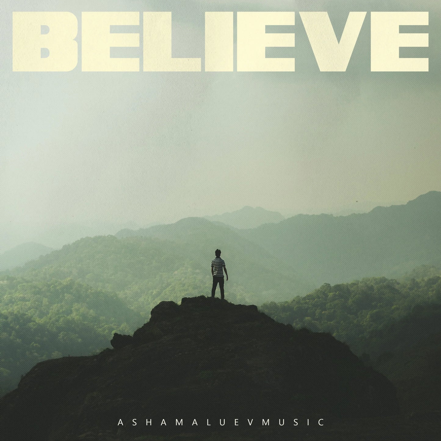 Cover track 'Believe' by AShamaluevMusic. This background music is available for licensing and can be used in various creative projects.