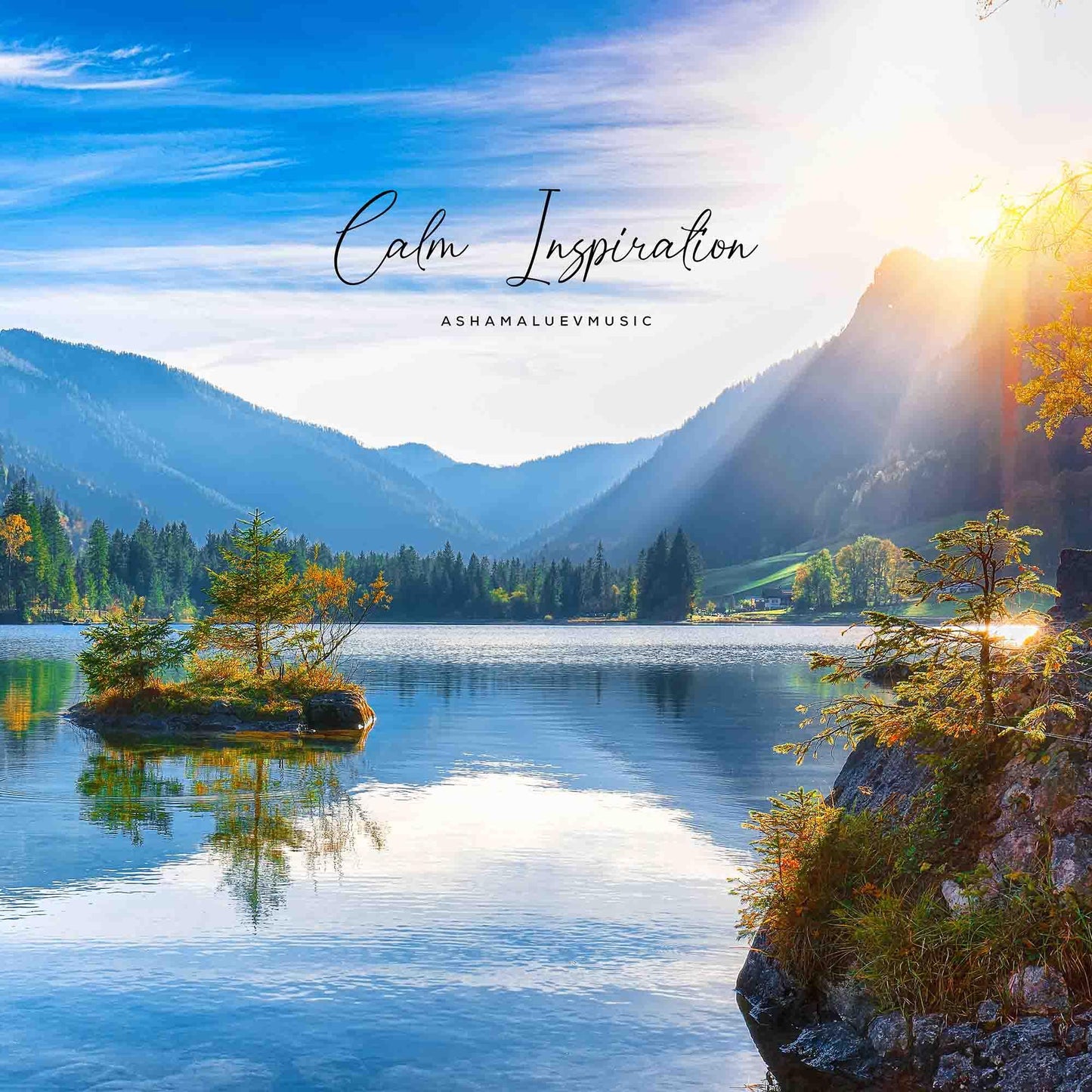 Cover track 'Calm Inspiration' by AShamaluevMusic. This background music is available for licensing and can be used in various creative projects.
