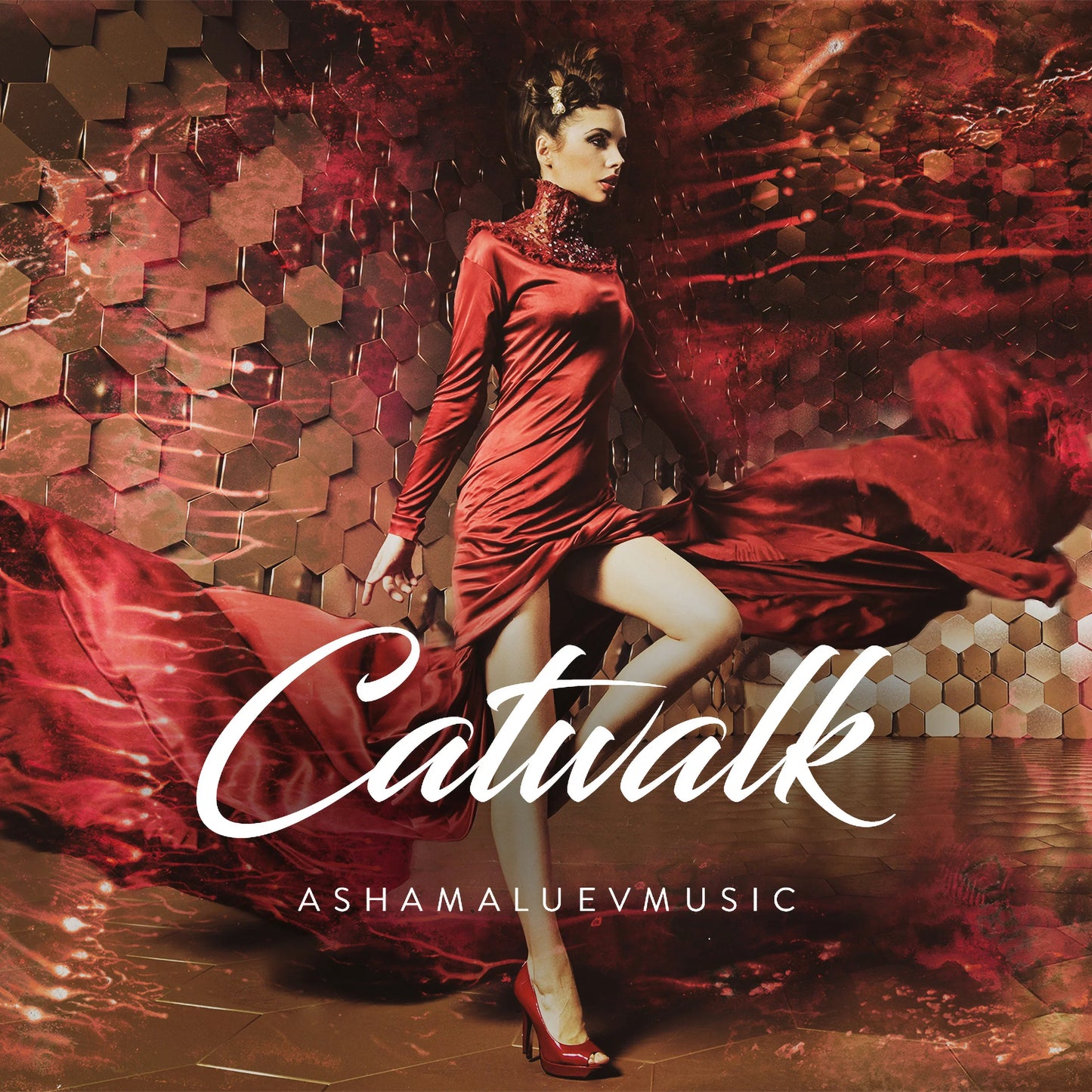 Cover track 'Catwalk' by AShamaluevMusic. This background music is available for licensing and can be used in various creative projects.