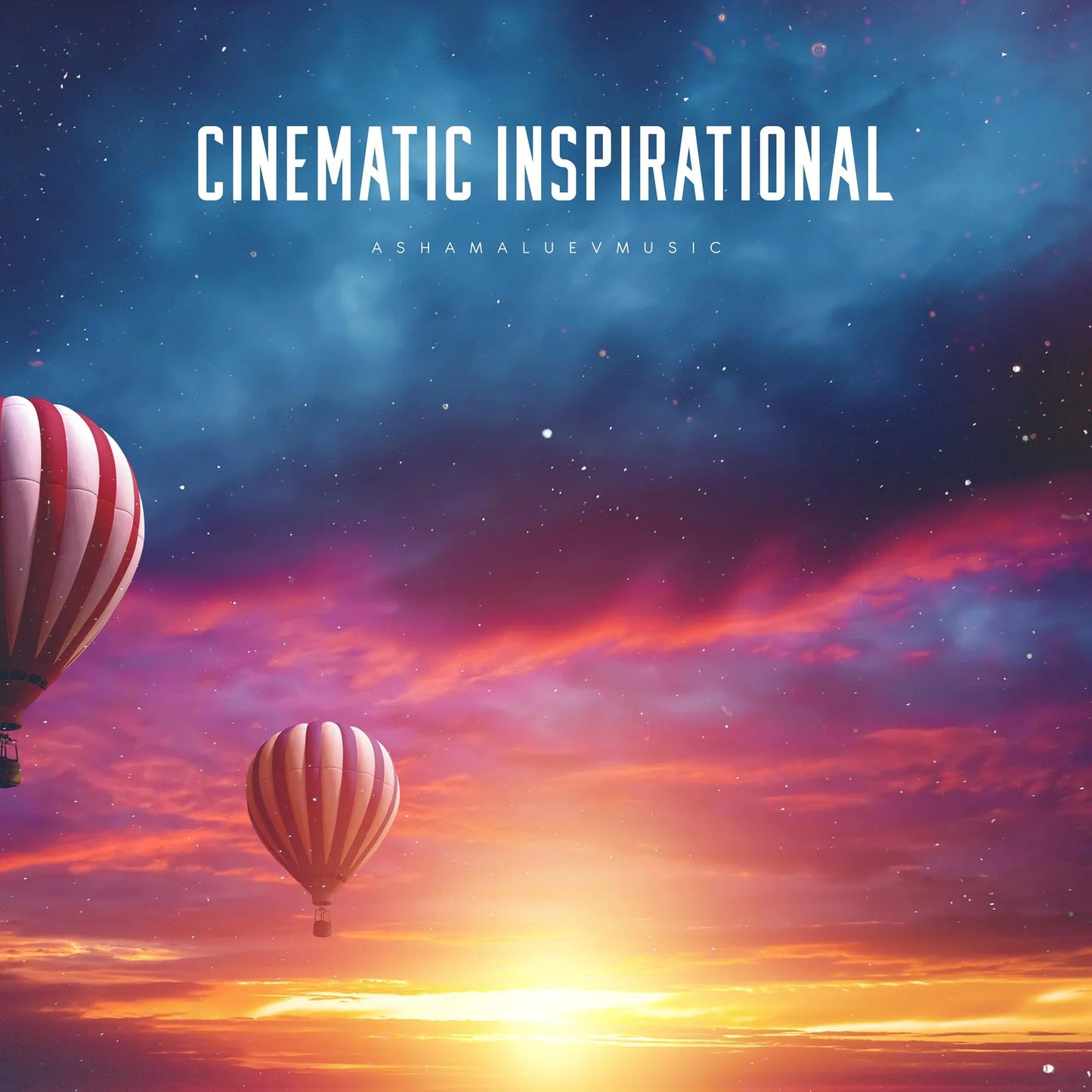 Cover track 'Cinematic Inspirational' by AShamaluevMusic. This background music is available for licensing and can be used in various creative projects.