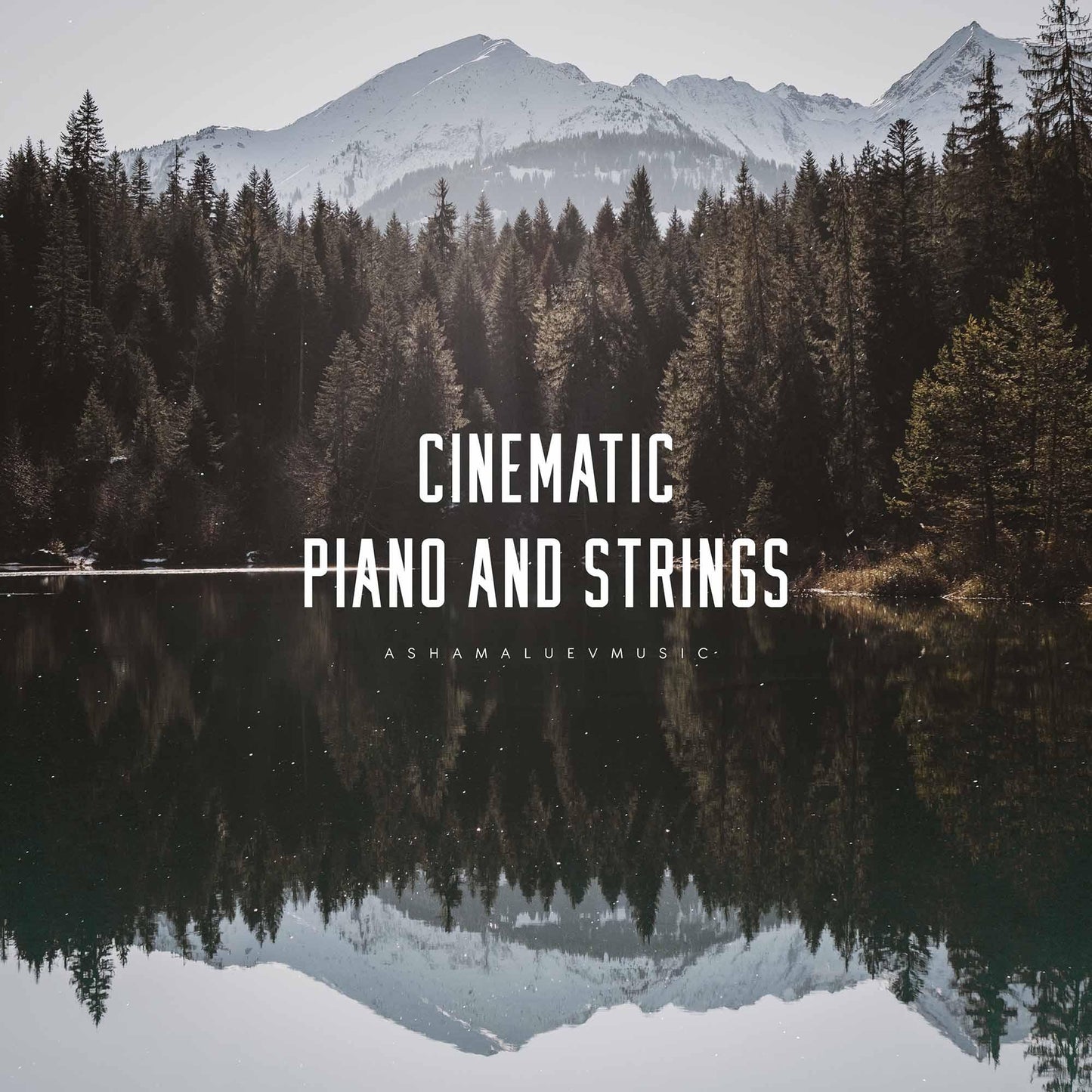 Cover track 'Cinematic Piano and Strings' by AShamaluevMusic. This background music is available for licensing and can be used in various creative projects.