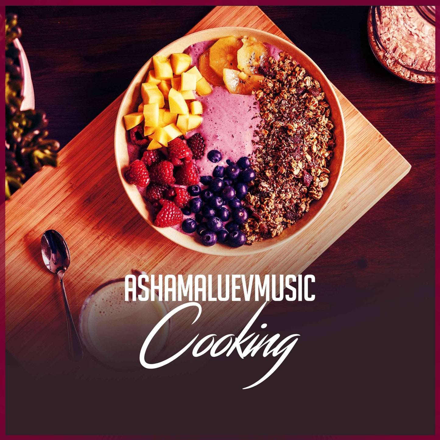 Cover track 'Cooking' by AShamaluevMusic. This background music is available for licensing and can be used in various creative projects.