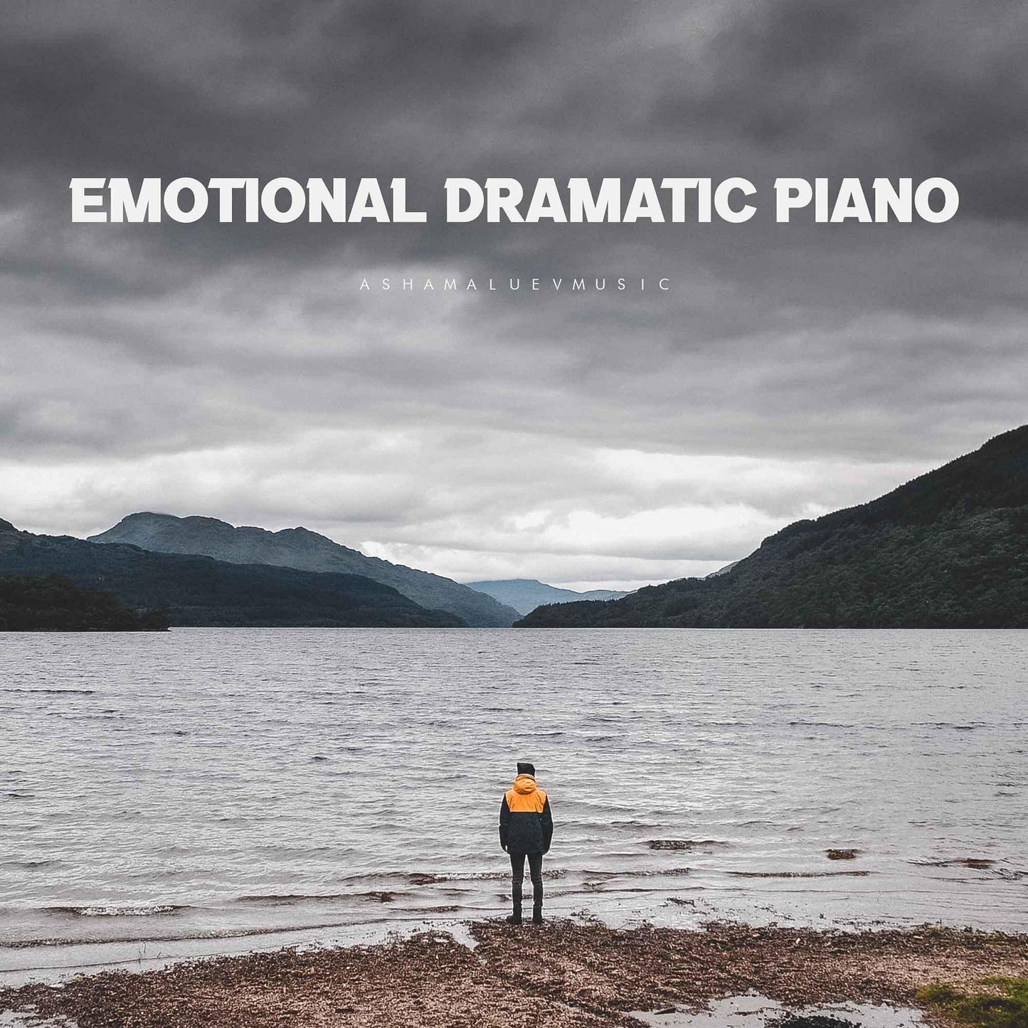 Cover track 'Emotional Dramatic Piano' by AShamaluevMusic. This background music is available for licensing and can be used in various creative projects.