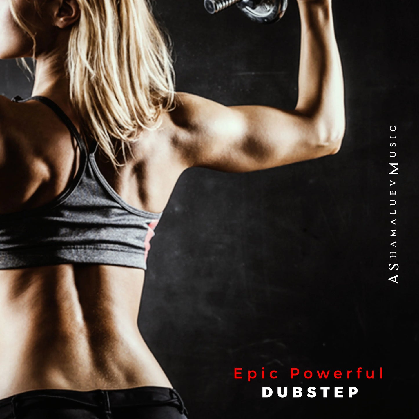 Cover track 'Epic Powerful Dubstep' by AShamaluevMusic. This background music is available for licensing and can be used in various creative projects.