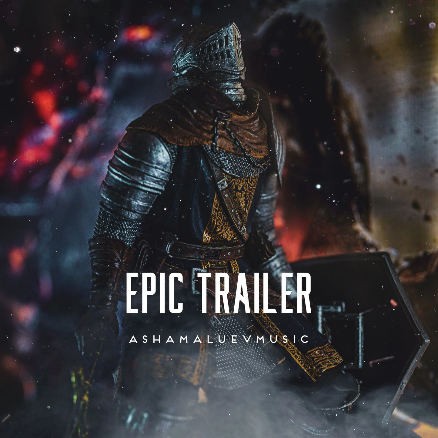 Cover track 'Epic Trailer' by AShamaluevMusic. This background music is available for licensing and can be used in various creative projects.
