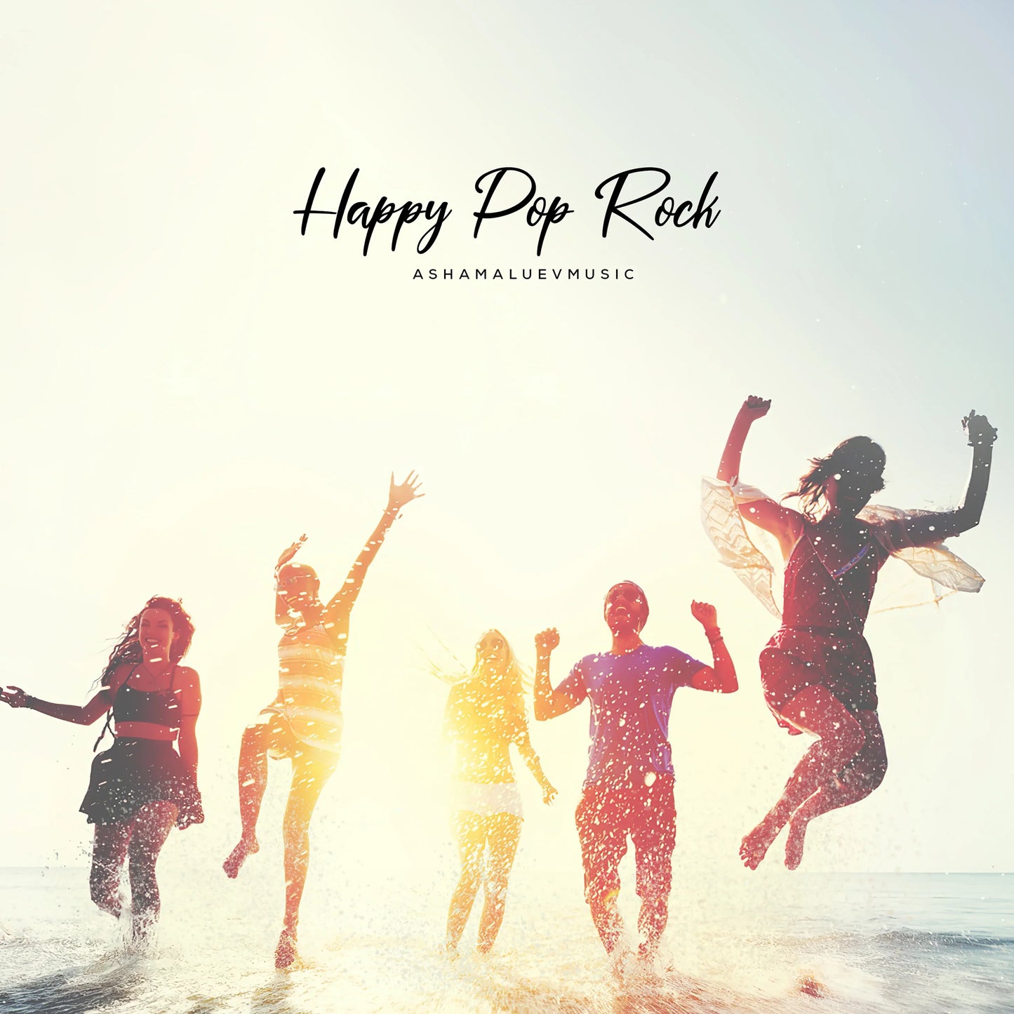 Cover track 'Happy Pop Rock' by AShamaluevMusic. This background music is available for licensing and can be used in various creative projects.