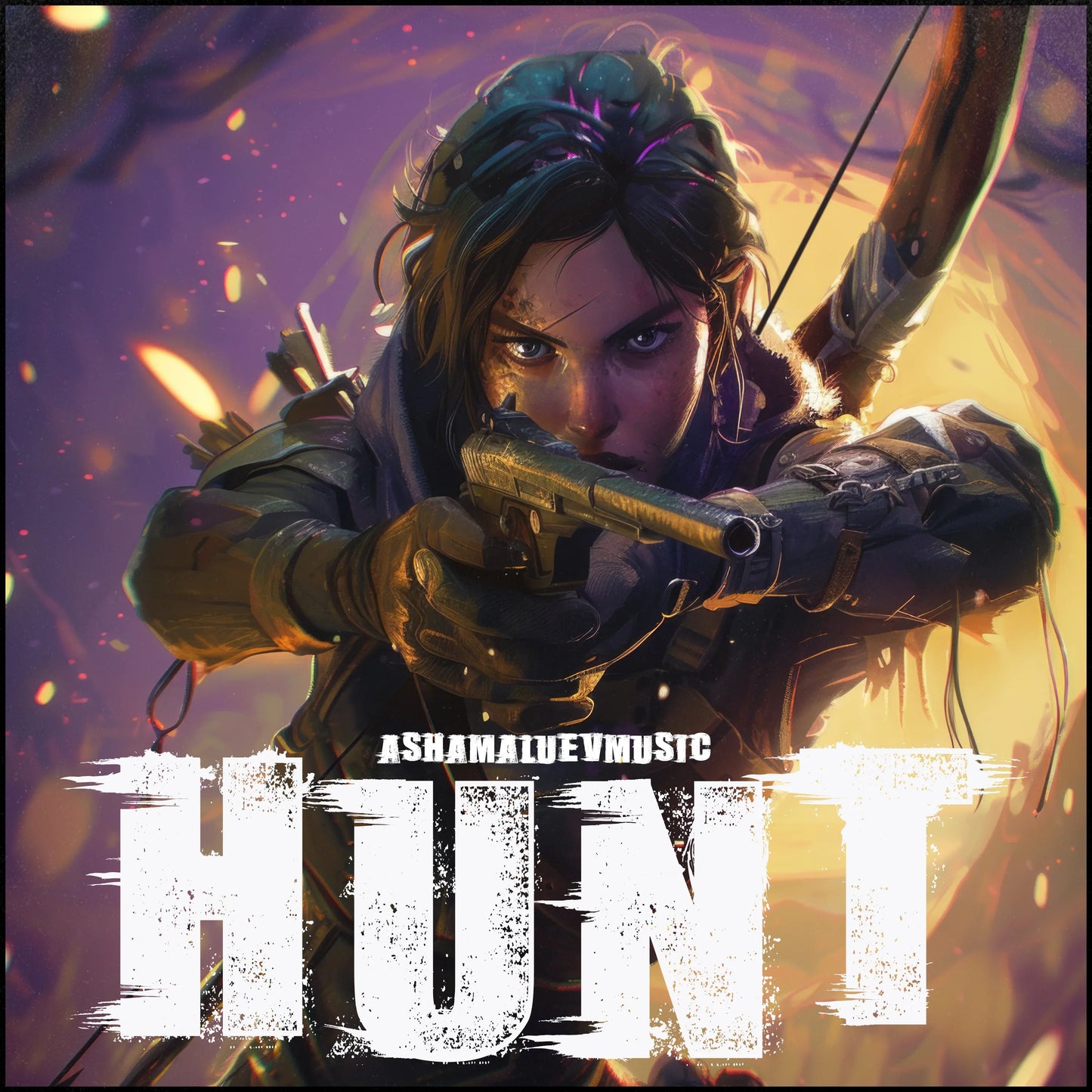 Cover track 'Hunt' by AShamaluevMusic. This background music is available for licensing and can be used in various creative projects.