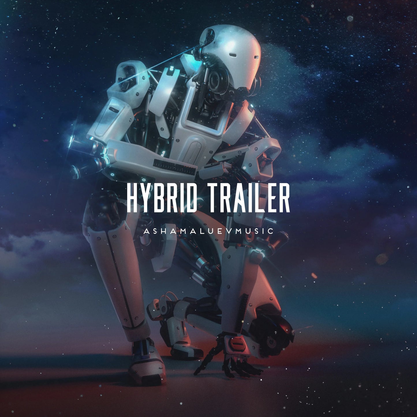 Cover track 'Hybrid Trailer' by AShamaluevMusic. This background music is available for licensing and can be used in various creative projects.