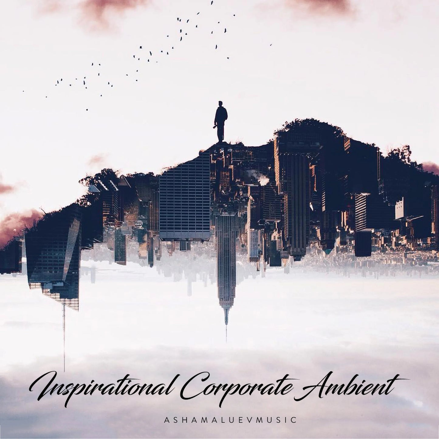 Cover track 'Inspirational Corporate Ambient' by AShamaluevMusic. This background music is available for licensing and can be used in various creative projects.