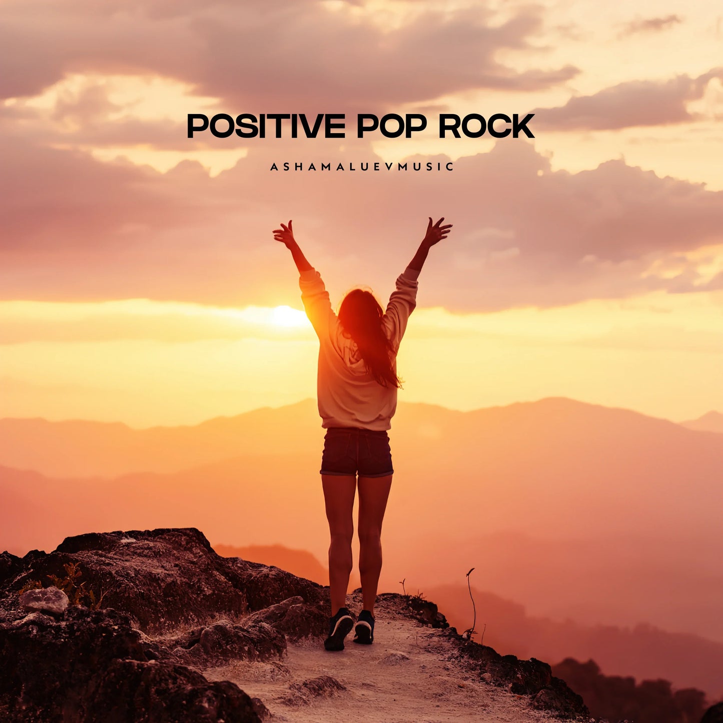 Cover track 'Positive Pop Rock' by AShamaluevMusic. This background music is available for licensing and can be used in various creative projects.