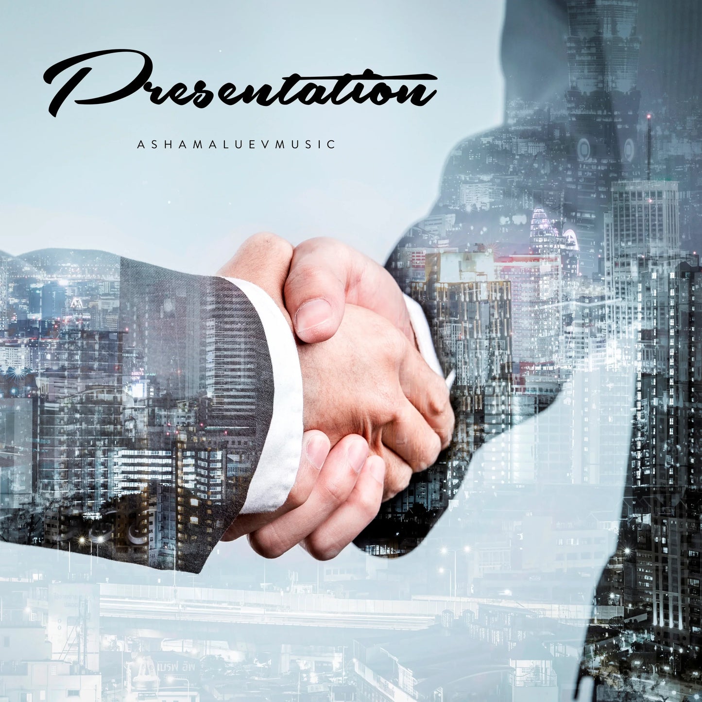 Cover track 'Presentation' by AShamaluevMusic. This background music is available for licensing and can be used in various creative projects.
