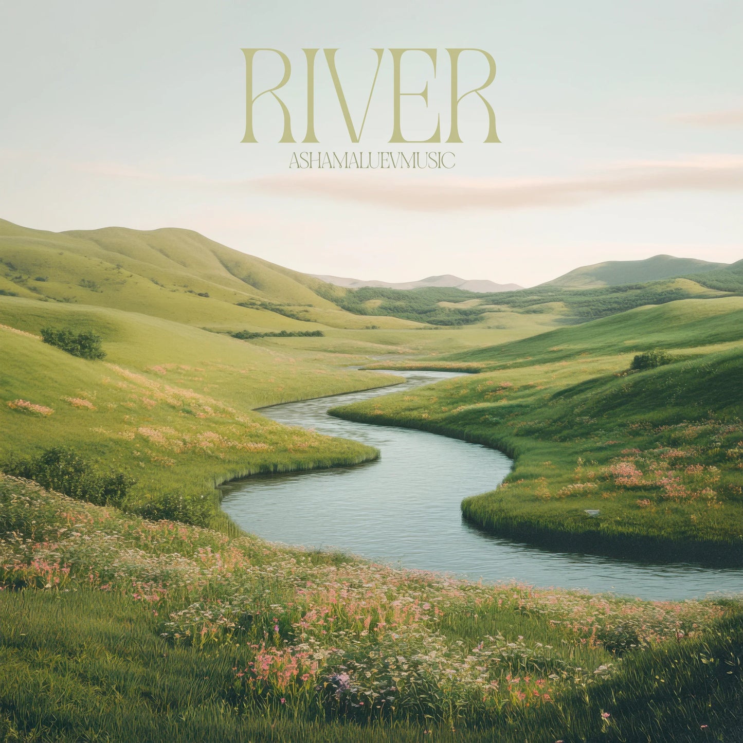 Cover track 'River' by AShamaluevMusic. This background music is available for licensing and can be used in various creative projects.