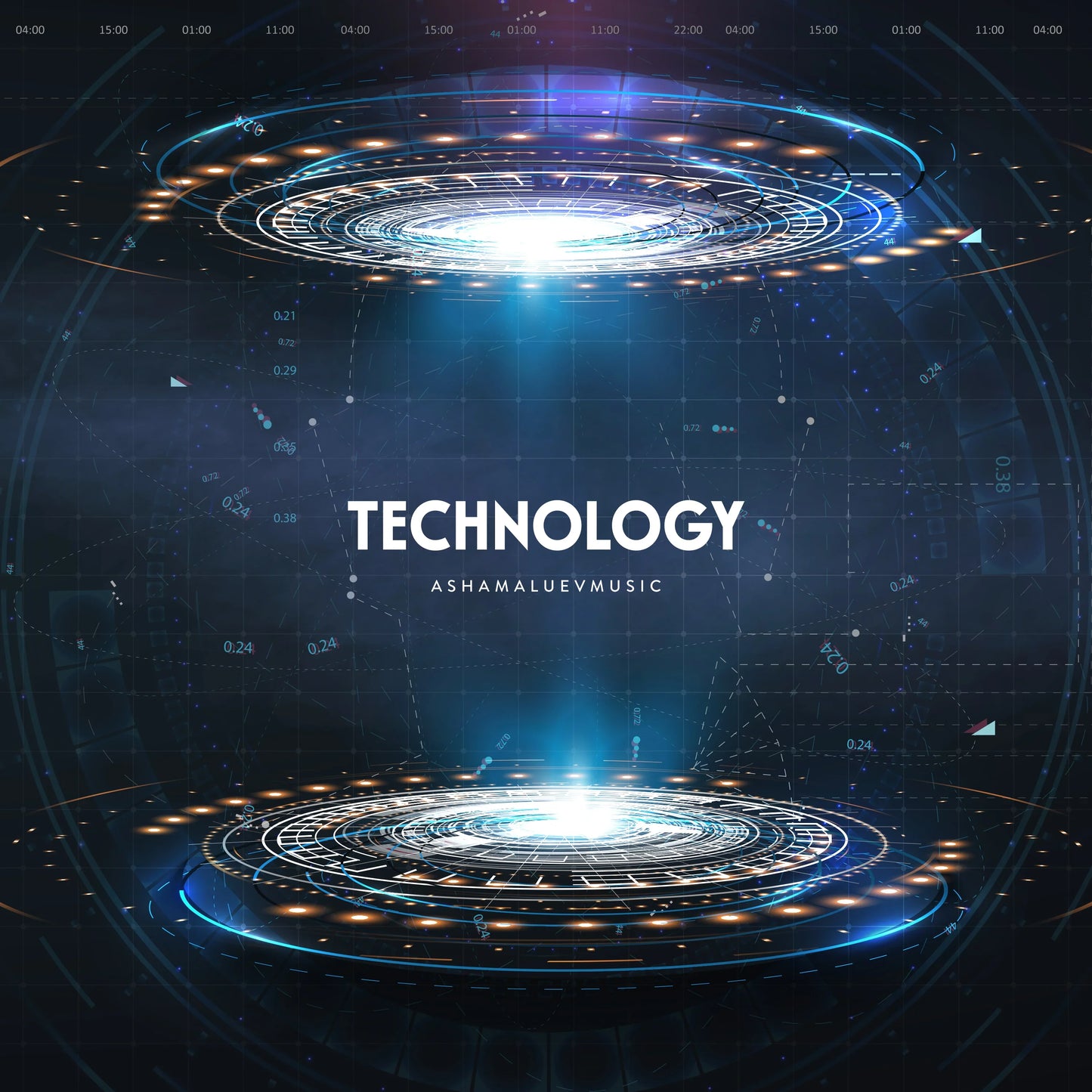 Cover track 'Technology' by AShamaluevMusic. This background music is available for licensing and can be used in various creative projects.