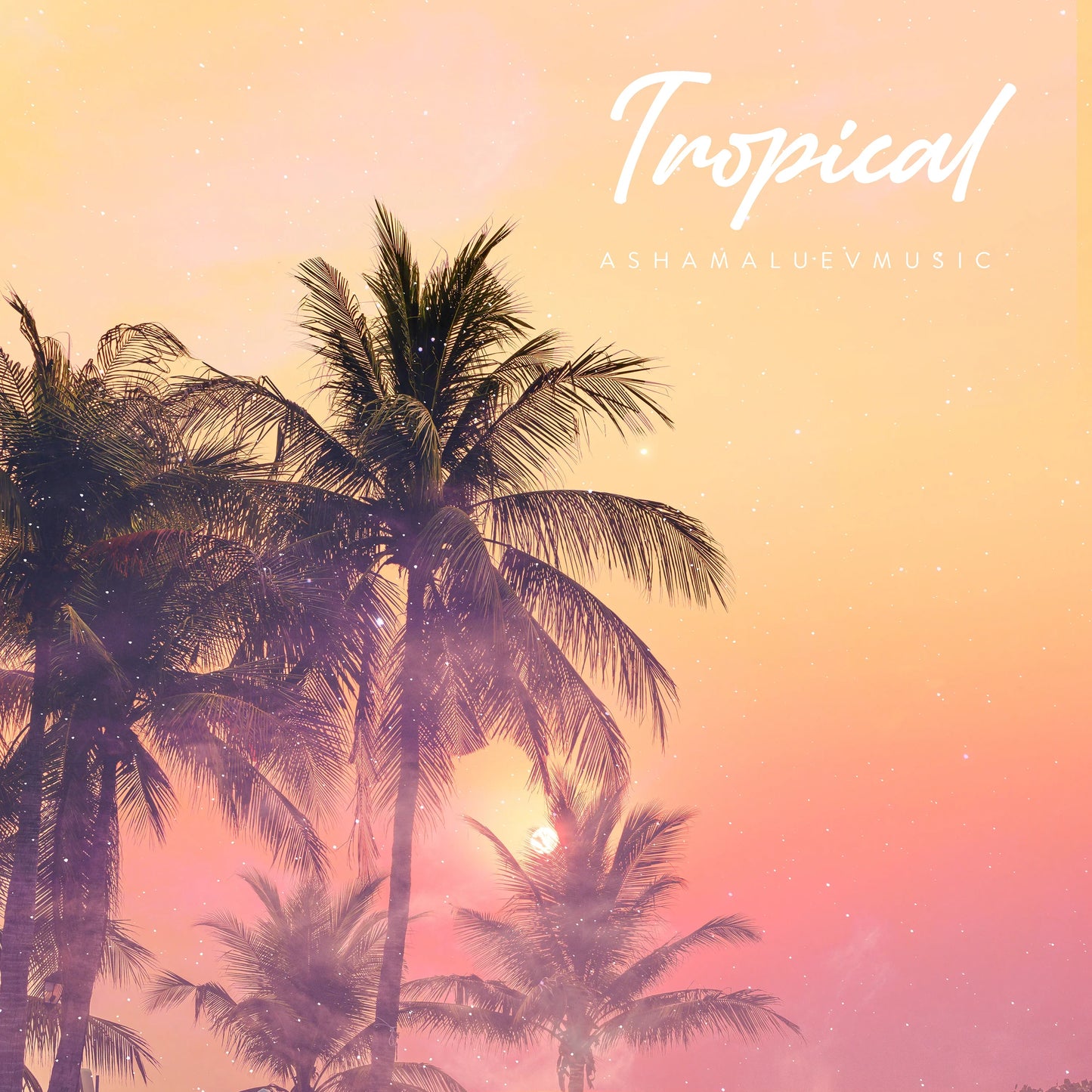 Cover track 'Tropical' by AShamaluevMusic. This background music is available for licensing and can be used in various creative projects.