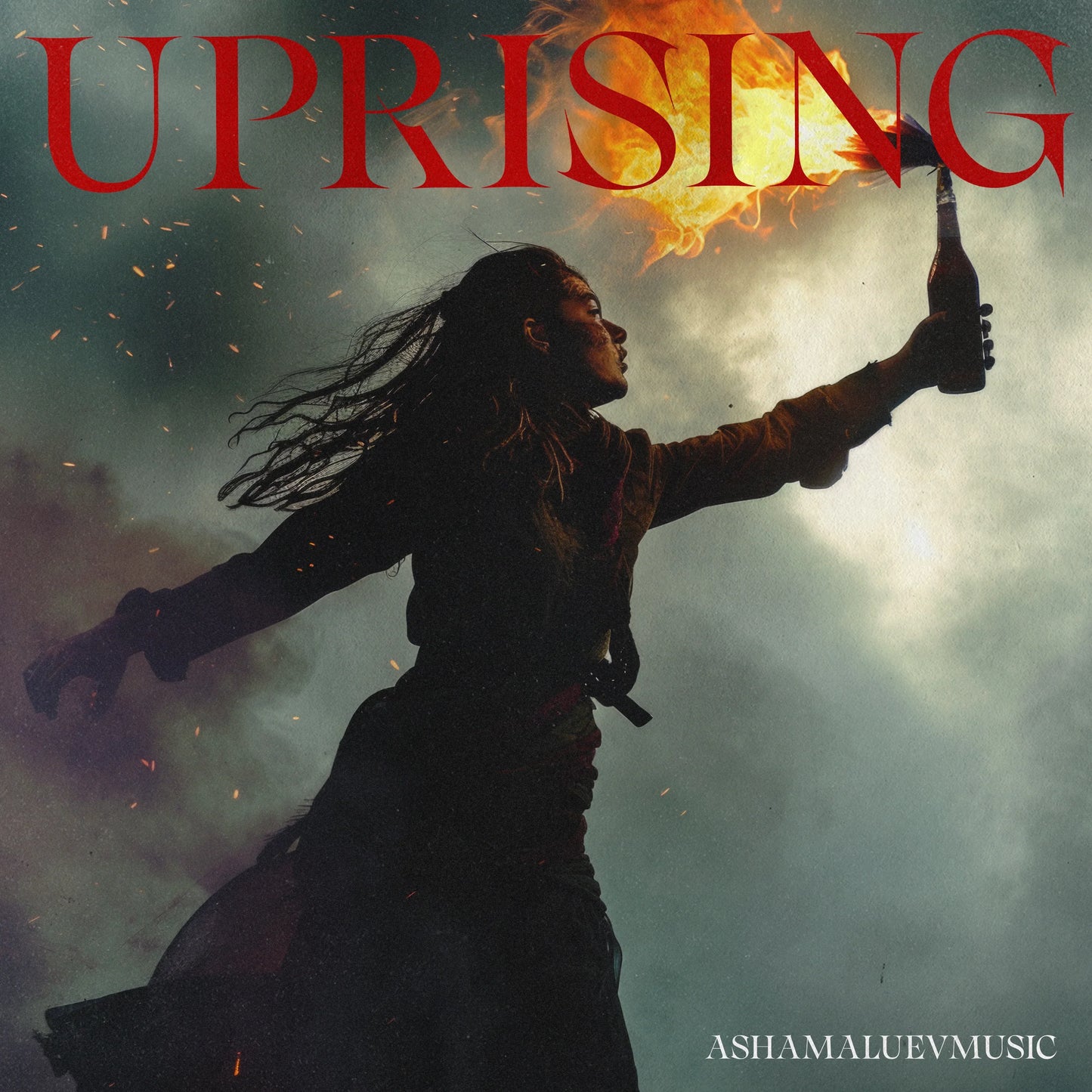 Cover track 'Uprising' by AShamaluevMusic. This background music is available for licensing and can be used in various creative projects.