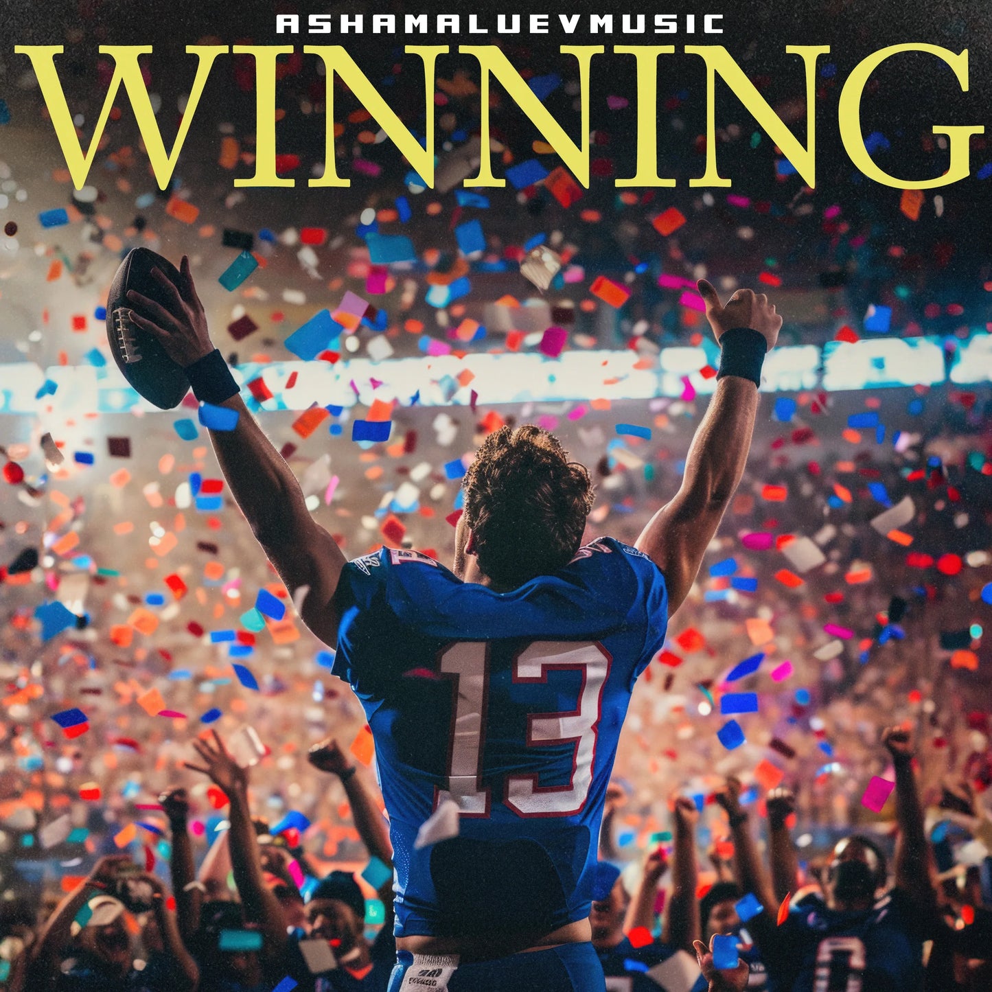 Cover track 'Winning' by AShamaluevMusic. This background music is available for licensing and can be used in various creative projects.