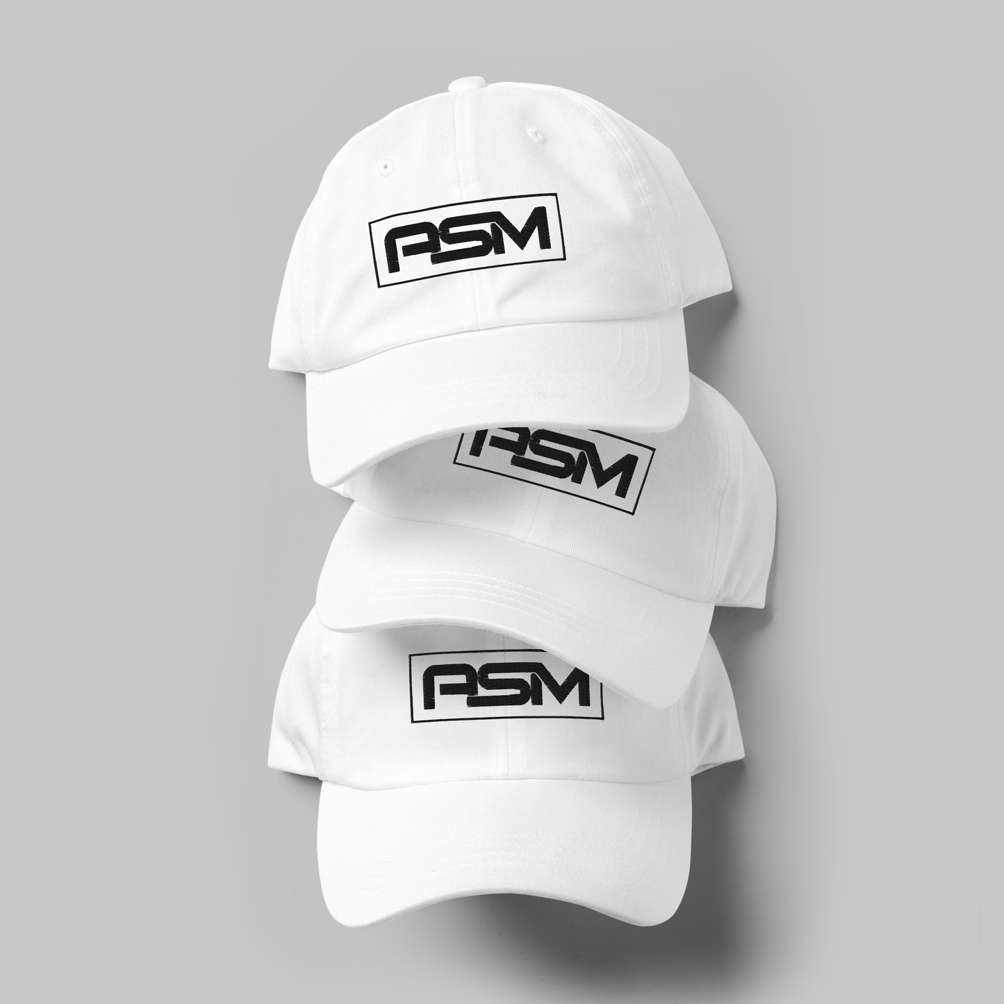 classic dad hat with asm logo front printed