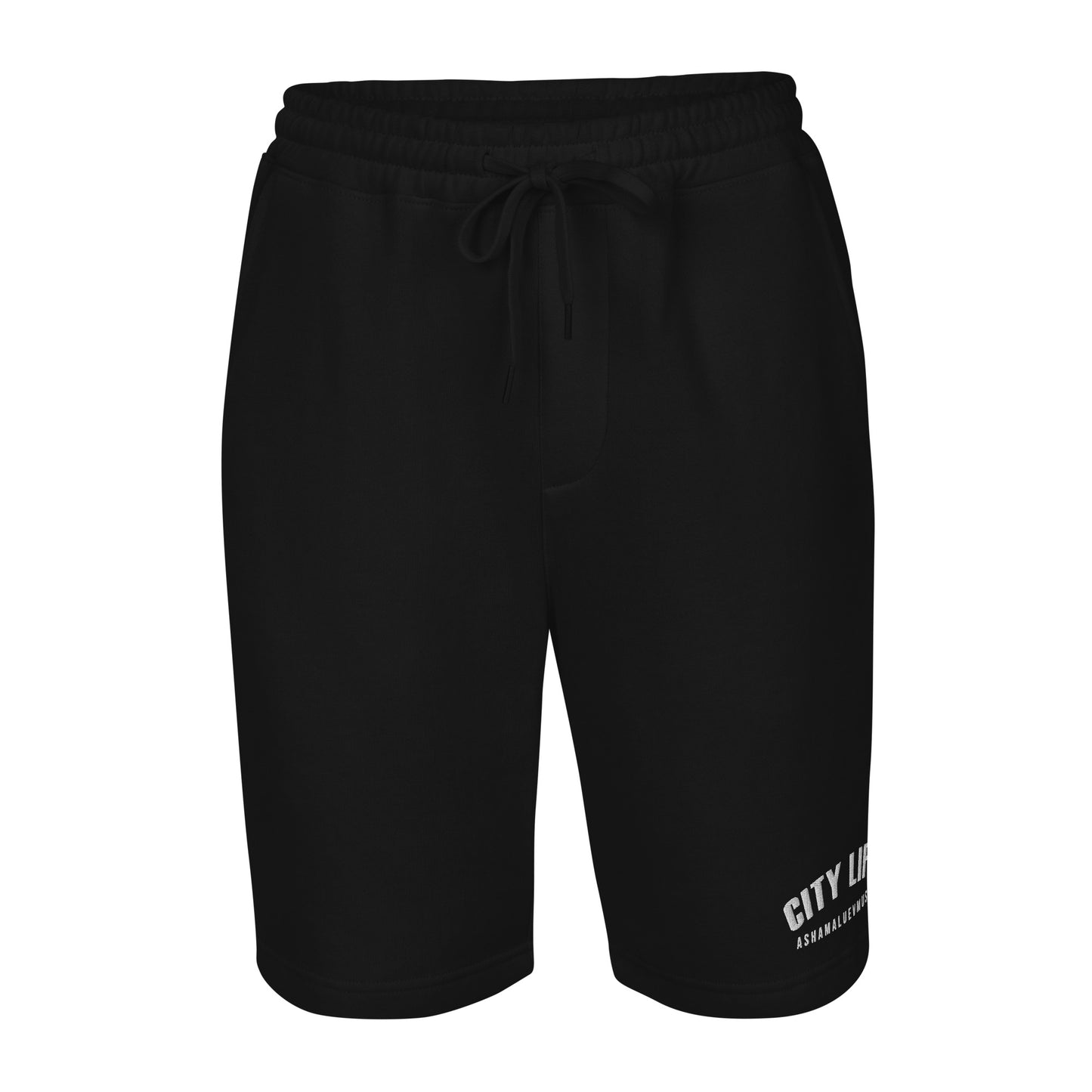 Men's Fleece Shorts "City Life" (Embroidery)