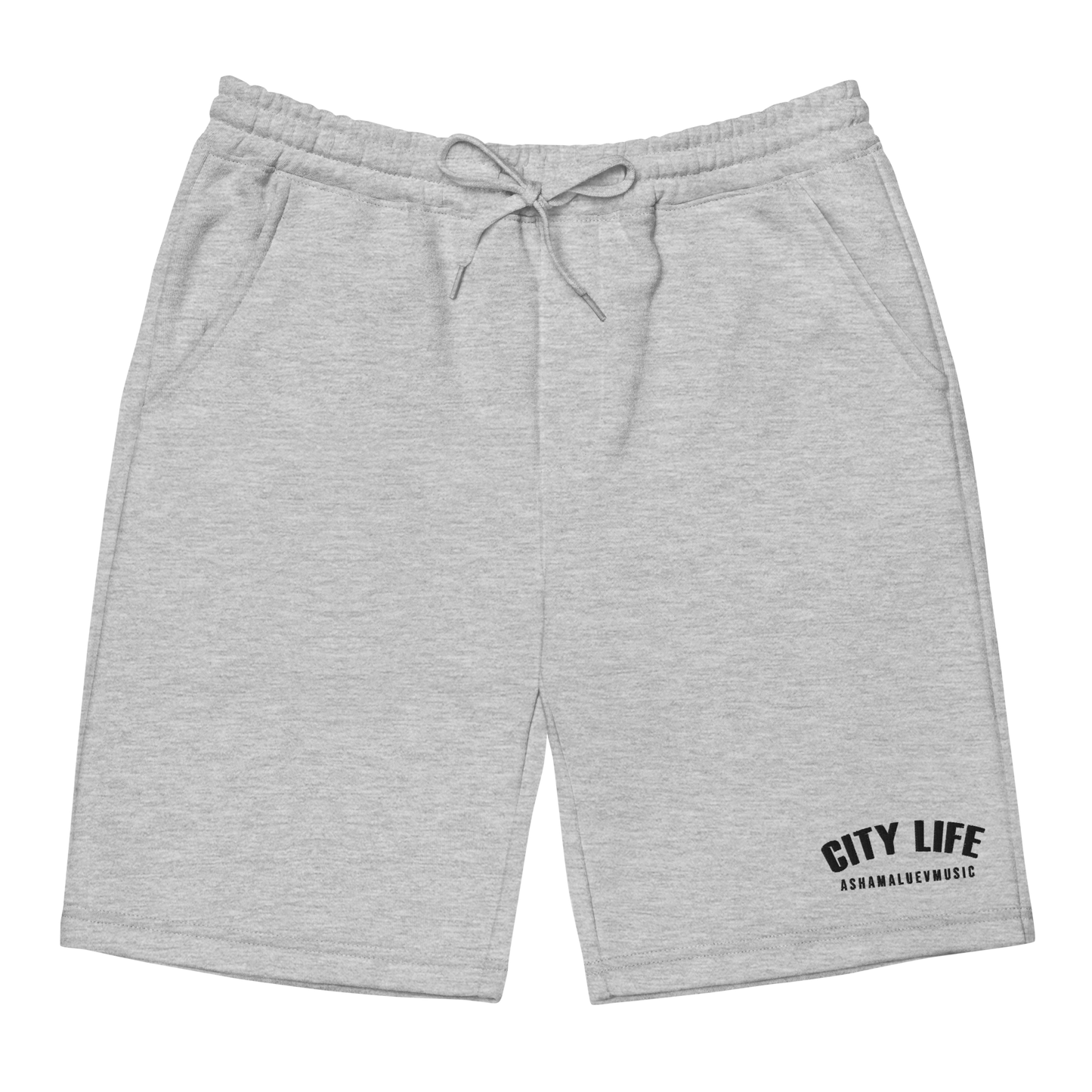 Men's Fleece Shorts "City Life" (Embroidery)