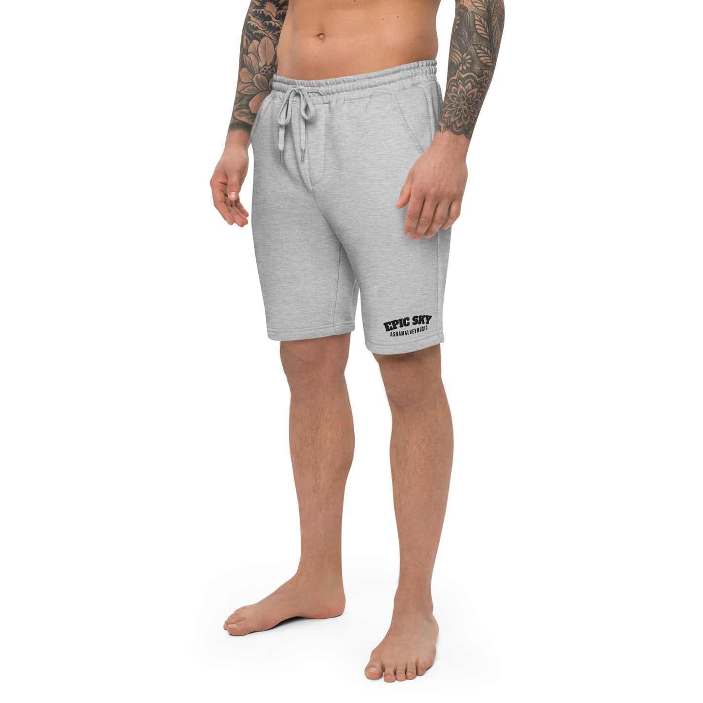 Men's Fleece Shorts 'Epic Sky'