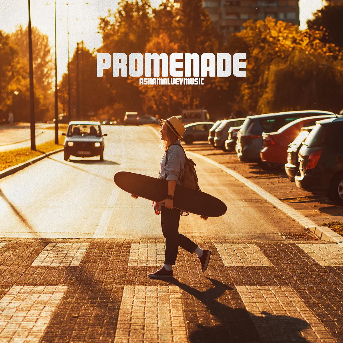 Cover track 'Promenade' by AShamaluevMusic. This background music is available for licensing and can be used in various creative projects.