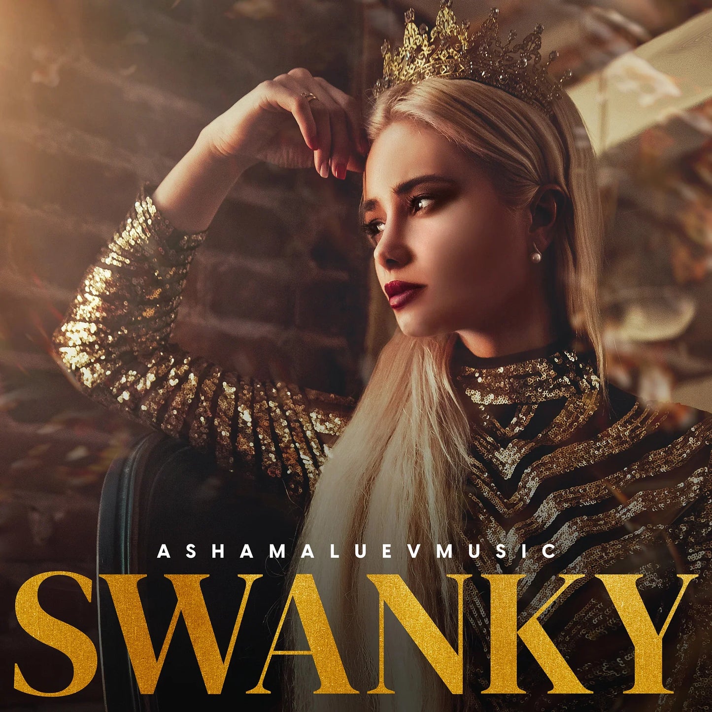 Cover track 'Swanky' by AShamaluevMusic. This background music is available for licensing and can be used in various creative projects.