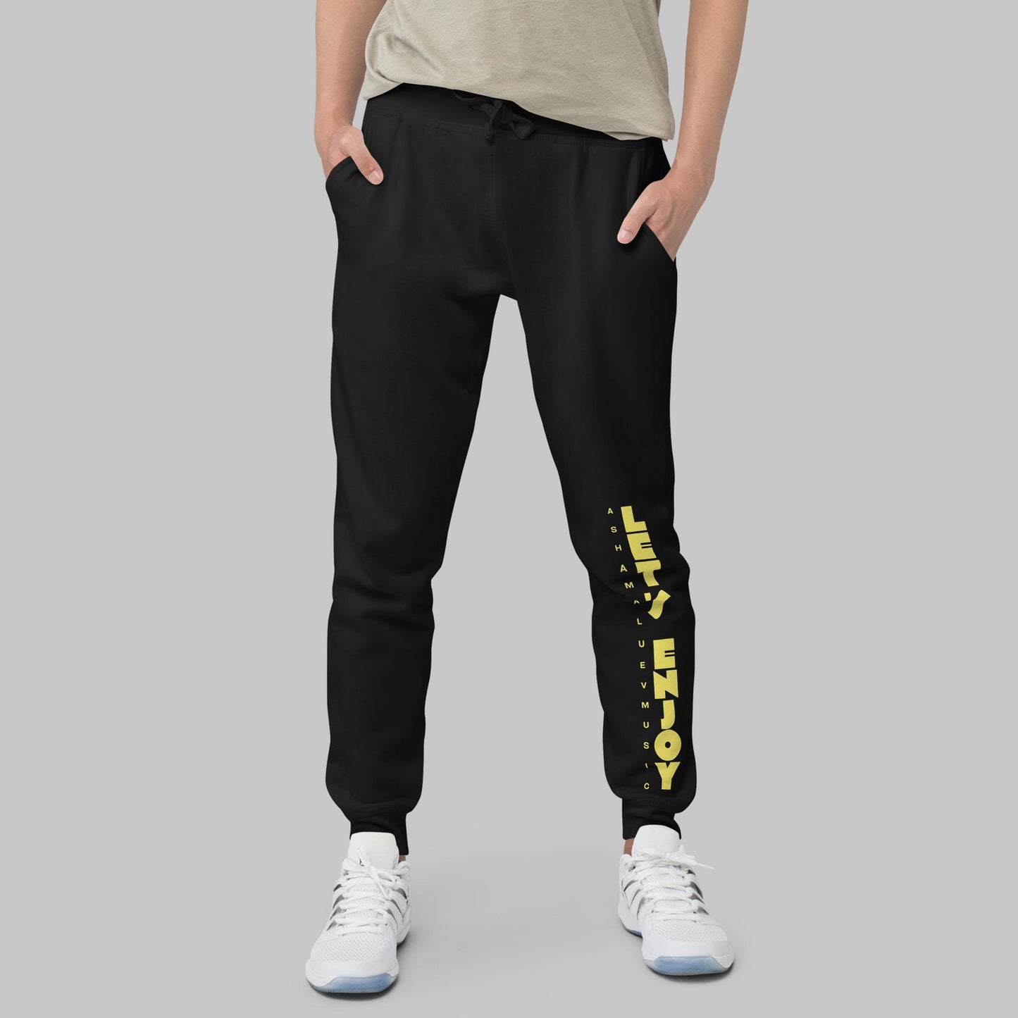 Let's Enjoy Unisex Fleece Sweatpants