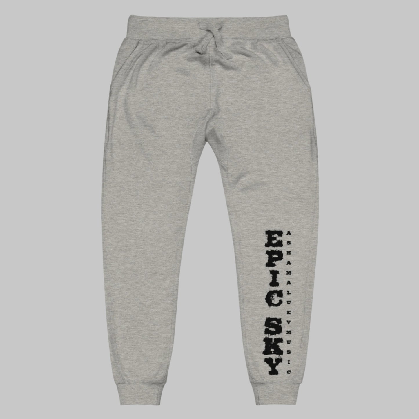 Unisex Fleece Sweatpants 'Epic Sky'