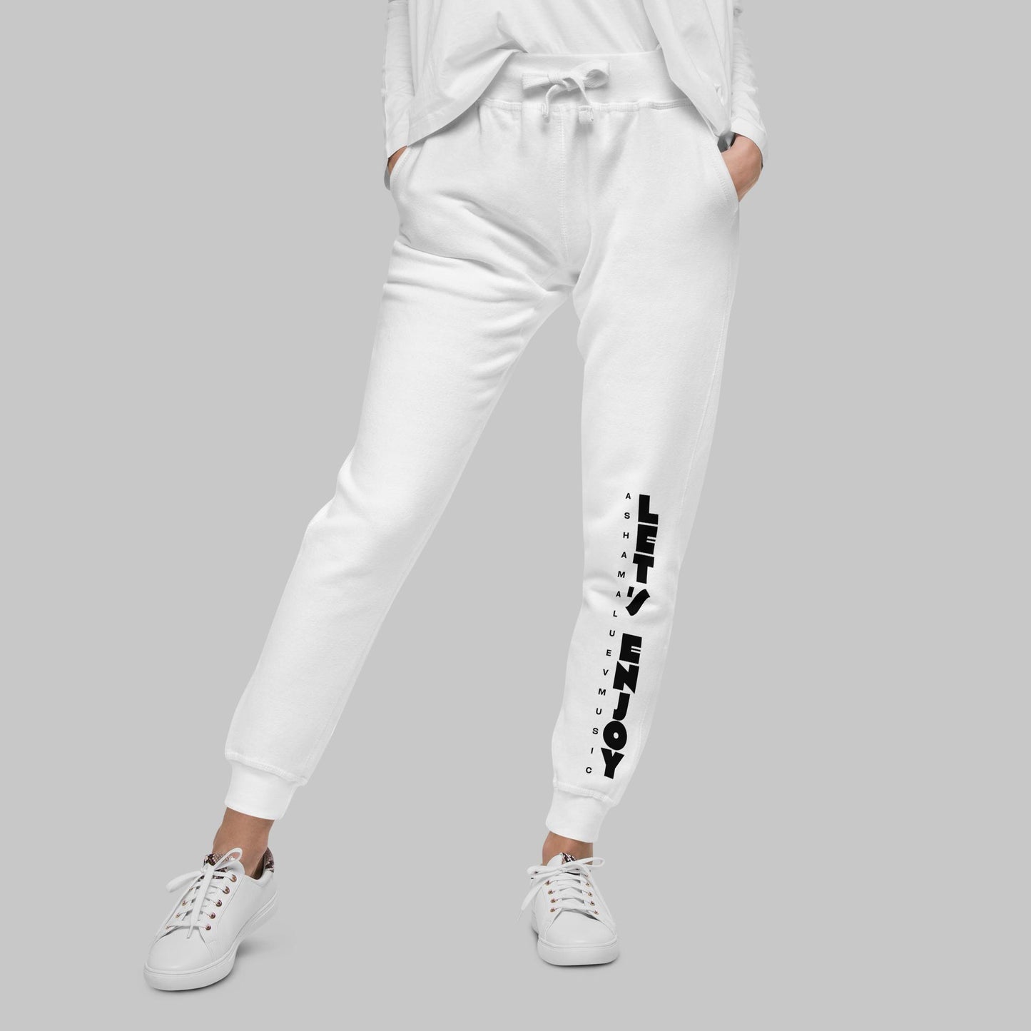 Let's Enjoy Unisex Fleece Sweatpants