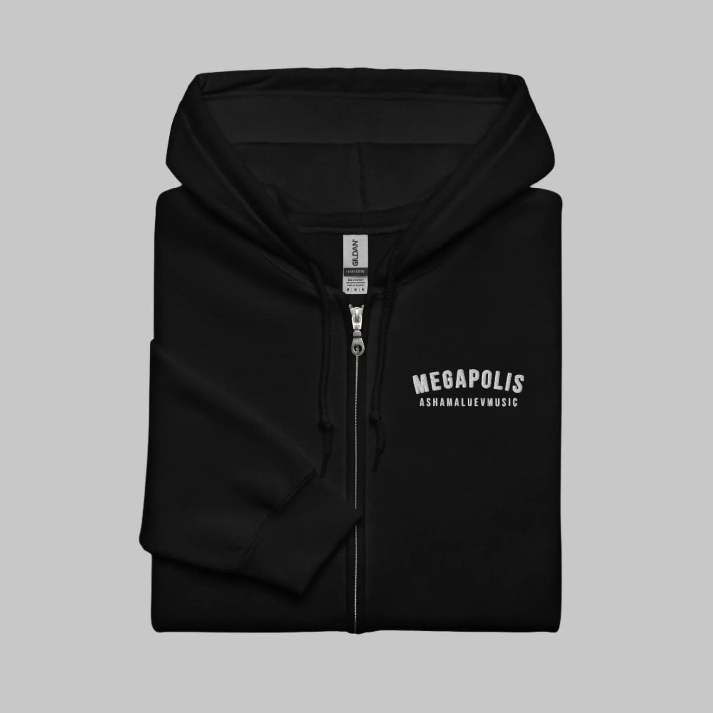 Megapolis Unisex Zip Hoodie II