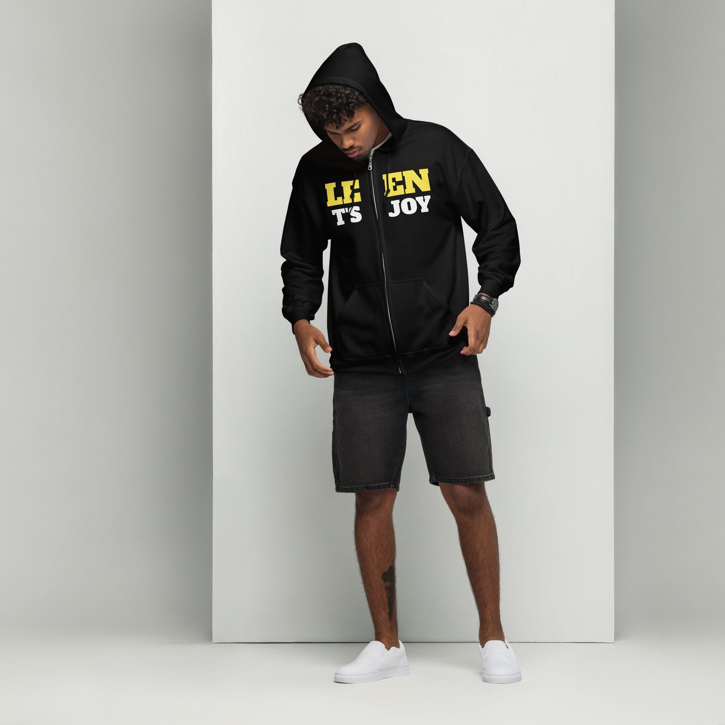 Let's Enjoy Unisex Zip Hoodie