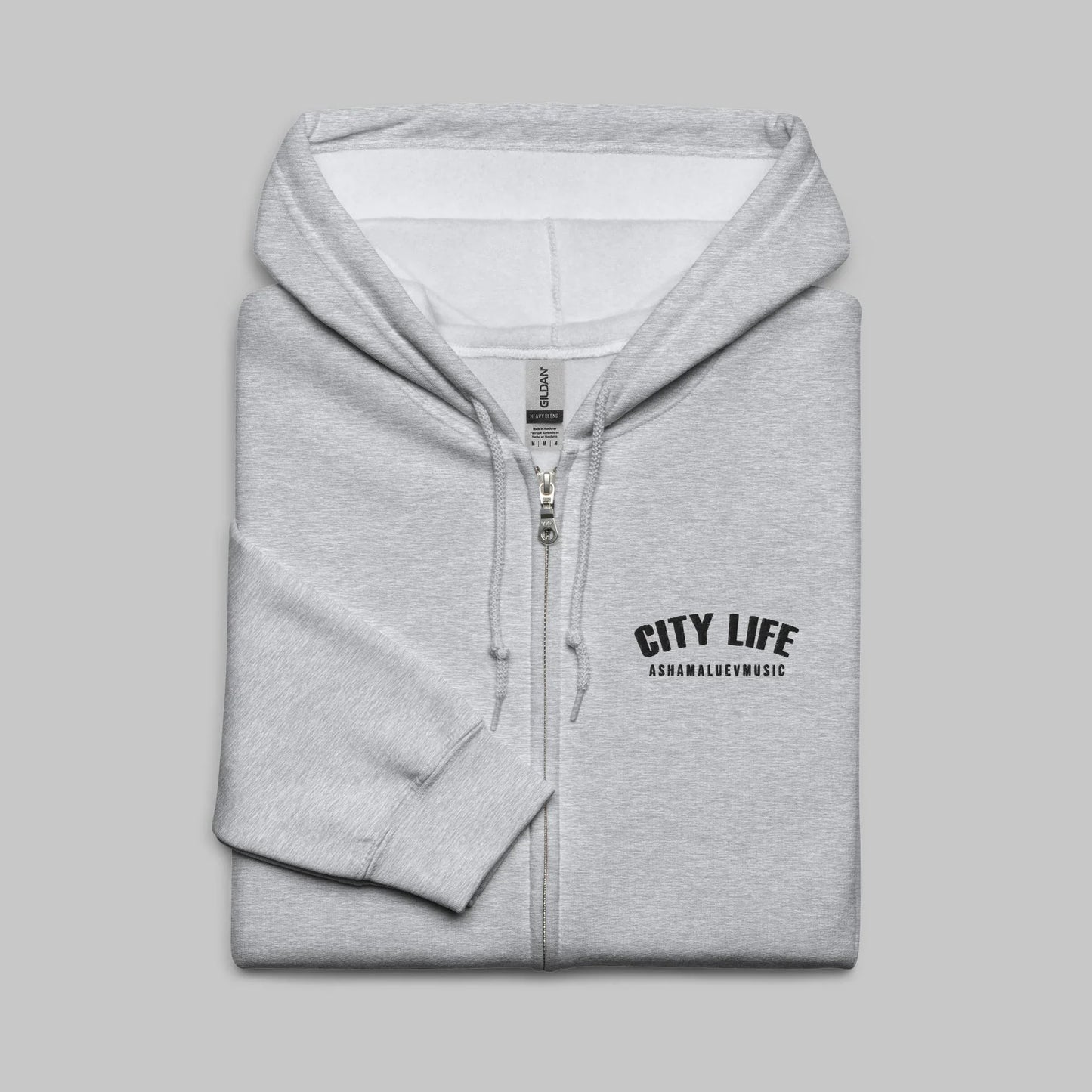 Unisex Zip Hoodie 'City Life'