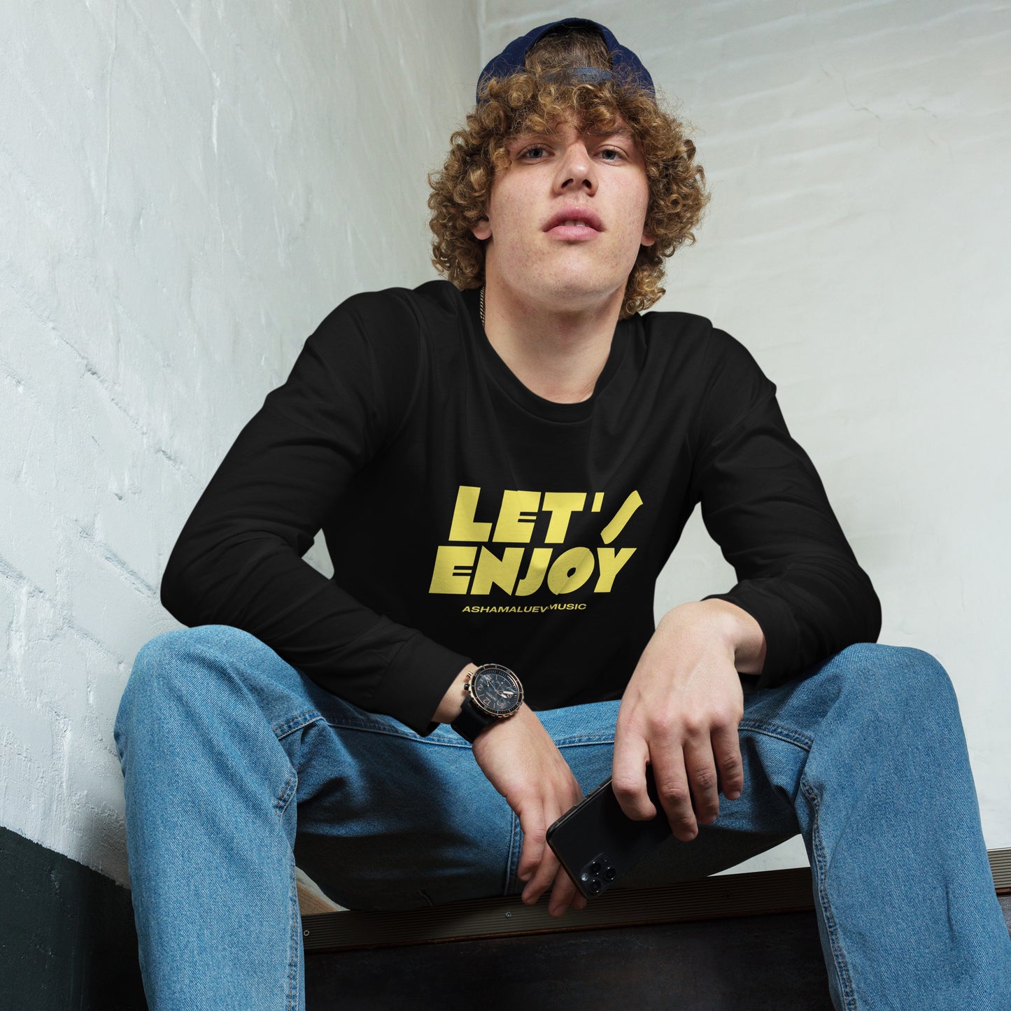 Let's Enjoy Unisex Long Sleeve Tee