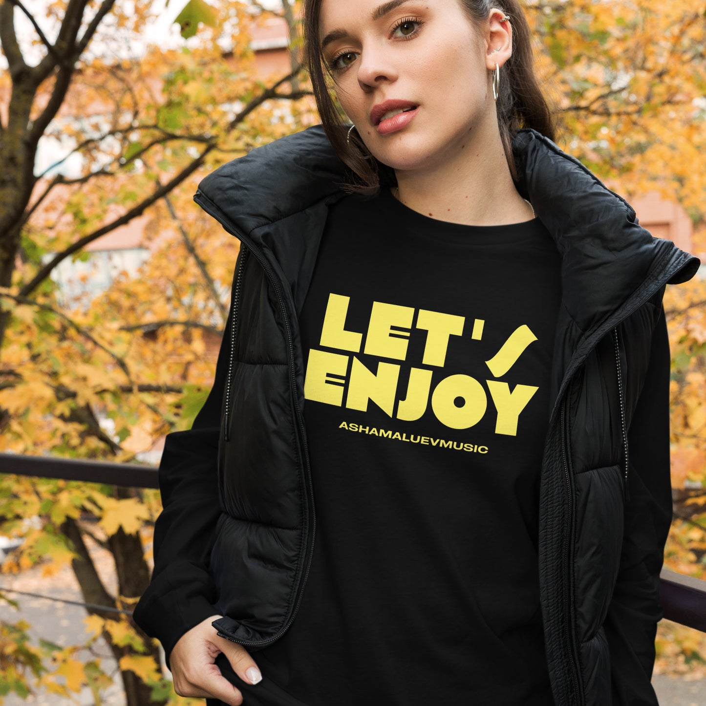 Let's Enjoy Unisex Long Sleeve Tee