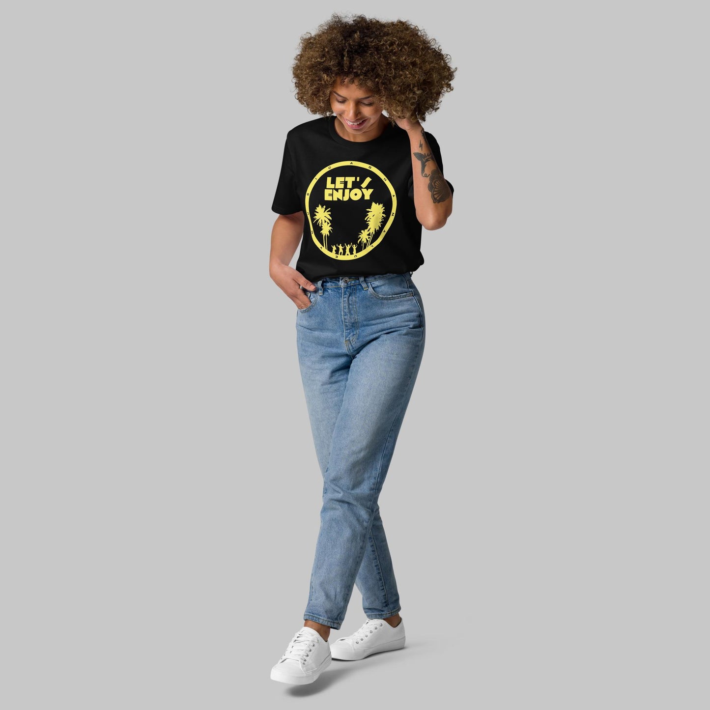 Let's Enjoy Unisex Organic Cotton T-shirt