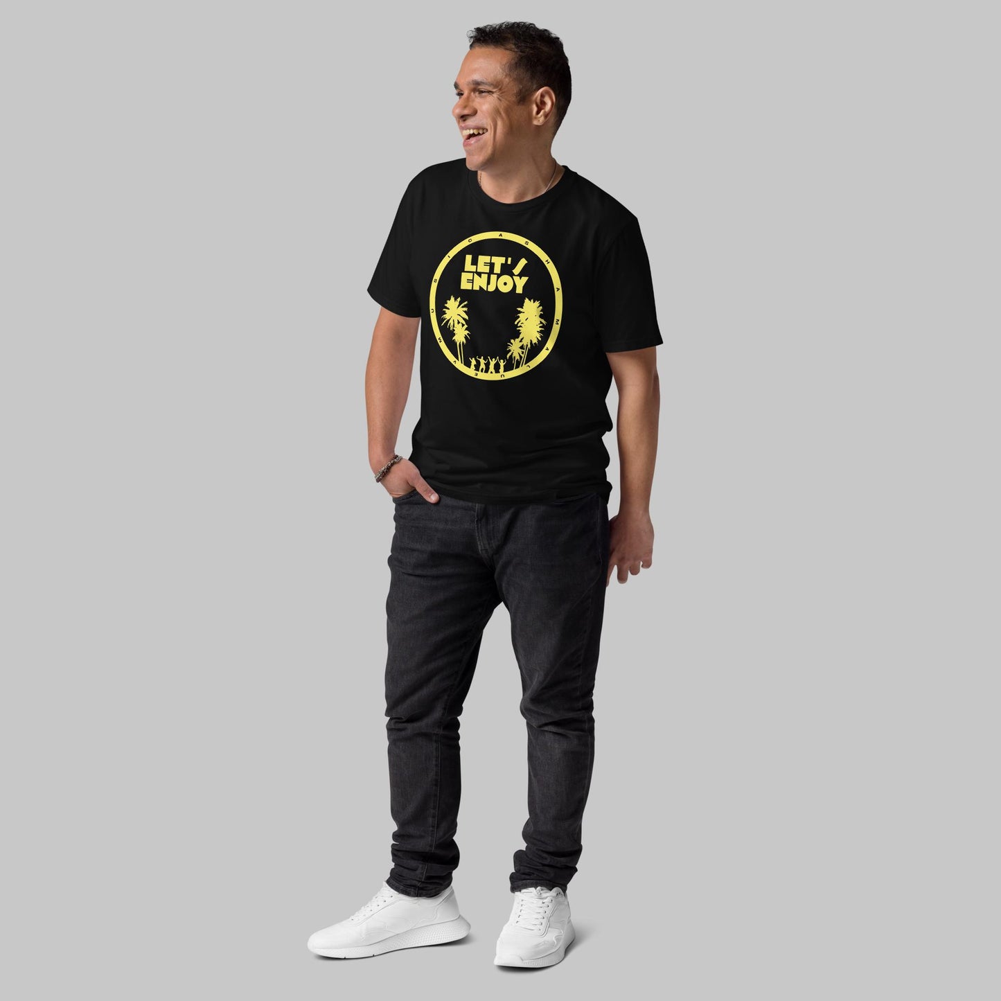 Let's Enjoy Unisex Organic Cotton T-shirt