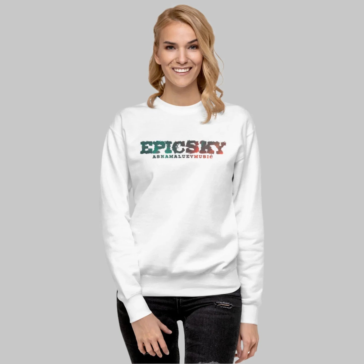 Unisex Premium Sweatshirt 'Epic Sky'