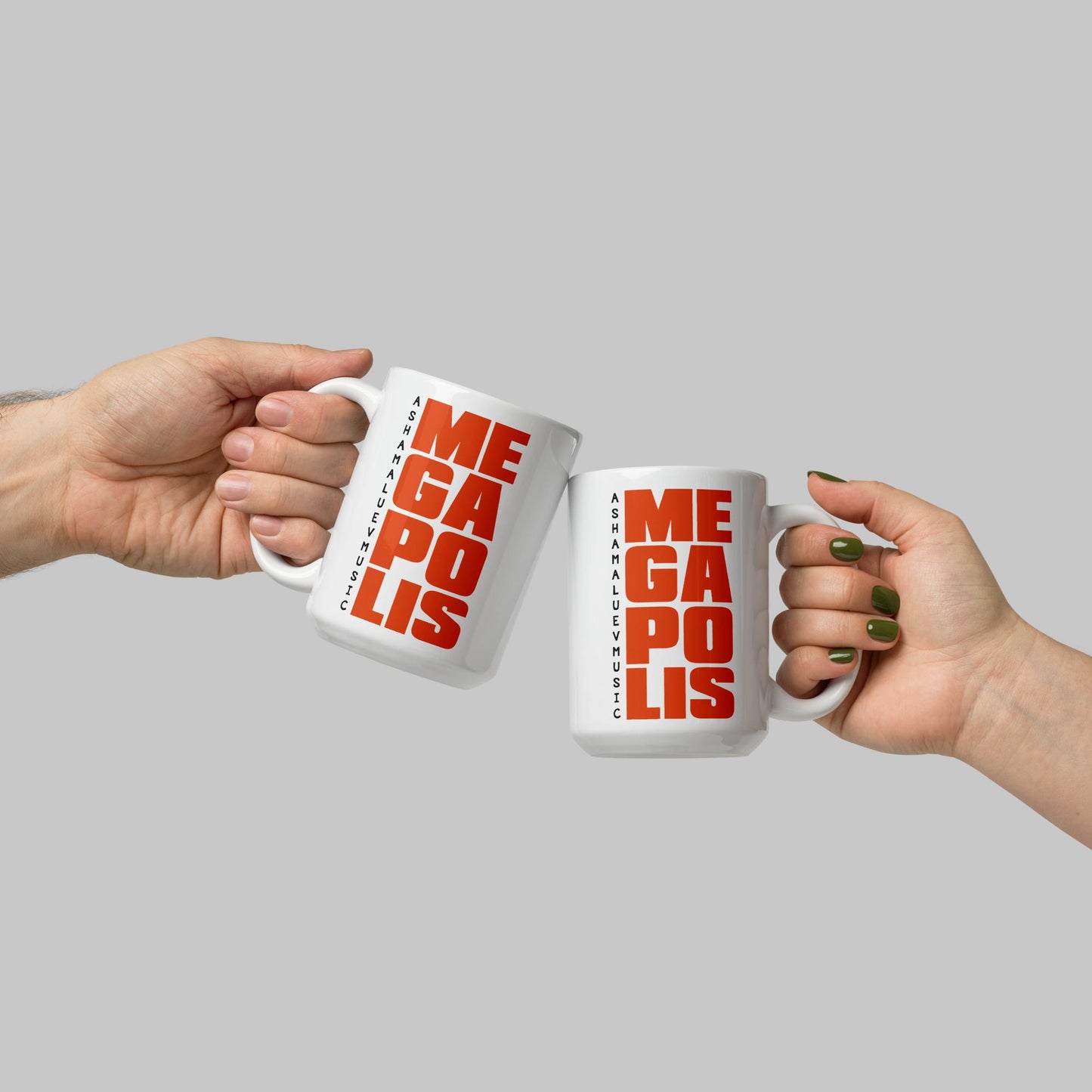 Megapolis White Mug