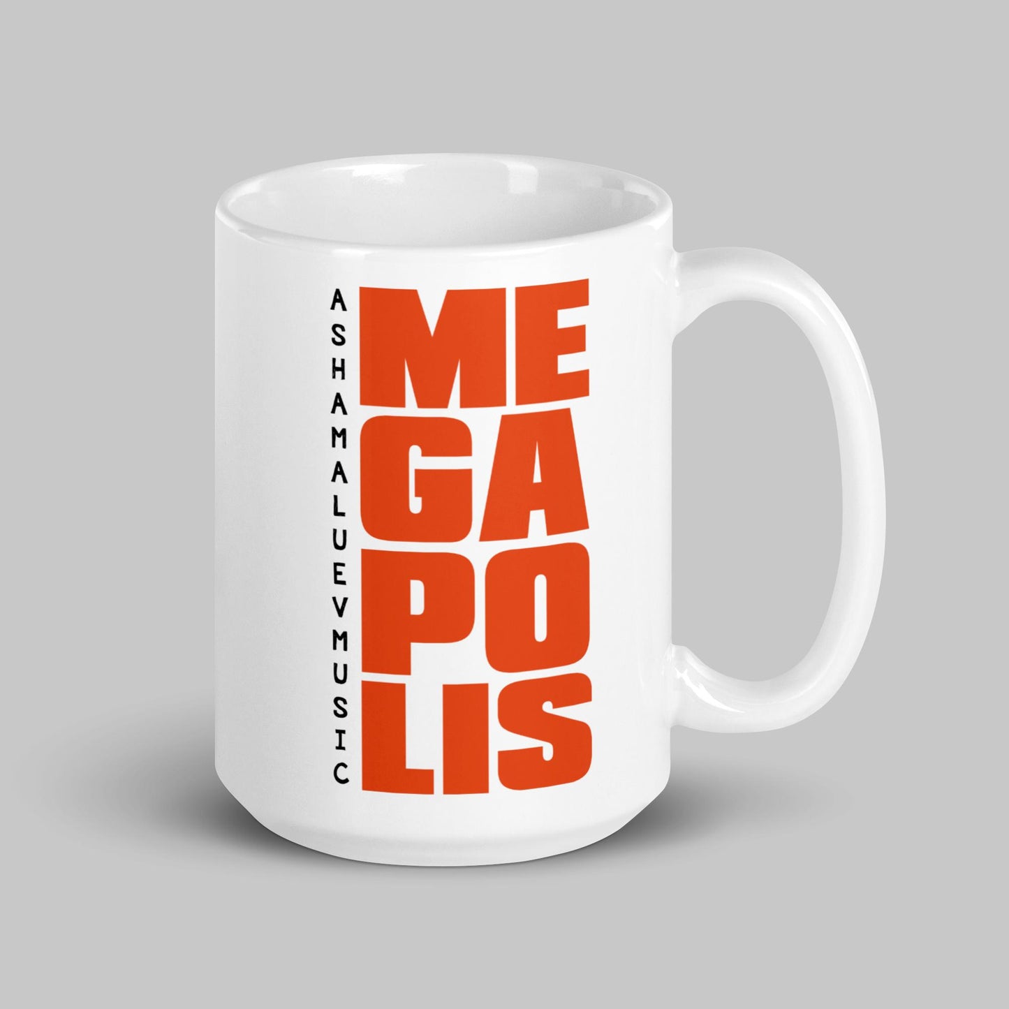 Megapolis White Mug
