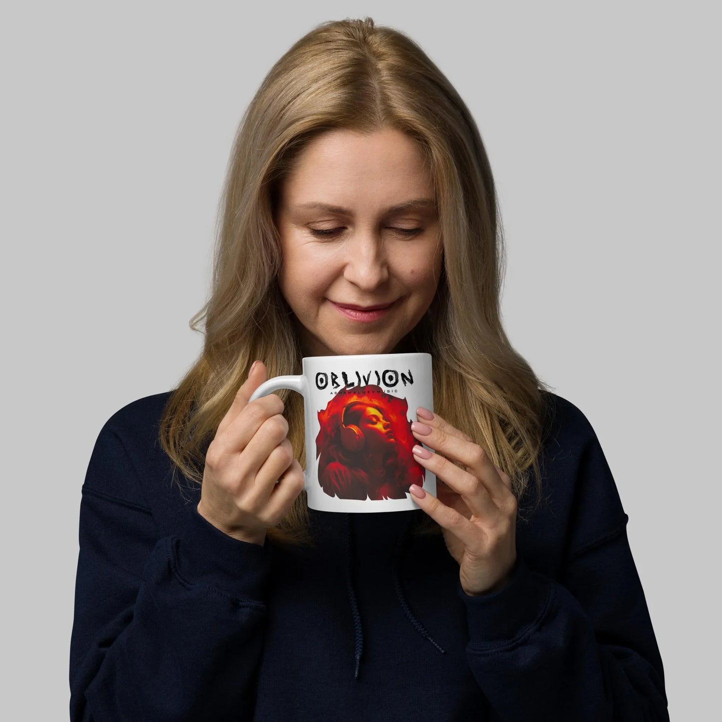 Oblivion White Mug II