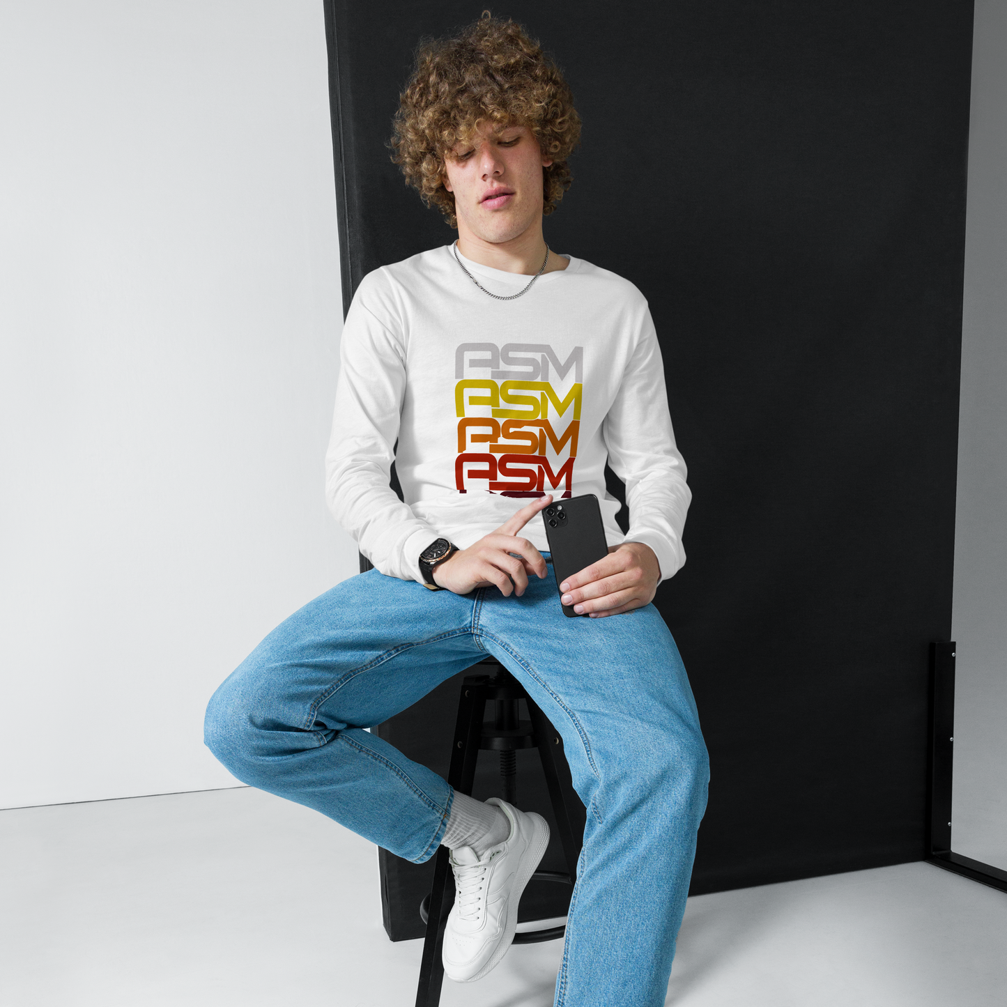 AShamaluevMusic Logo Unisex Long Sleeve Tee II