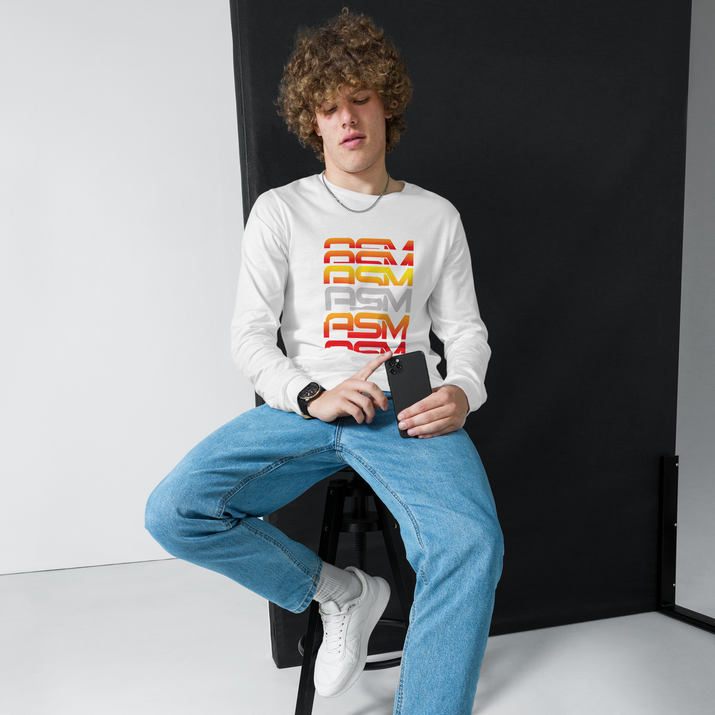 AShamaluevMusic Logo Unisex Long Sleeve Tee III