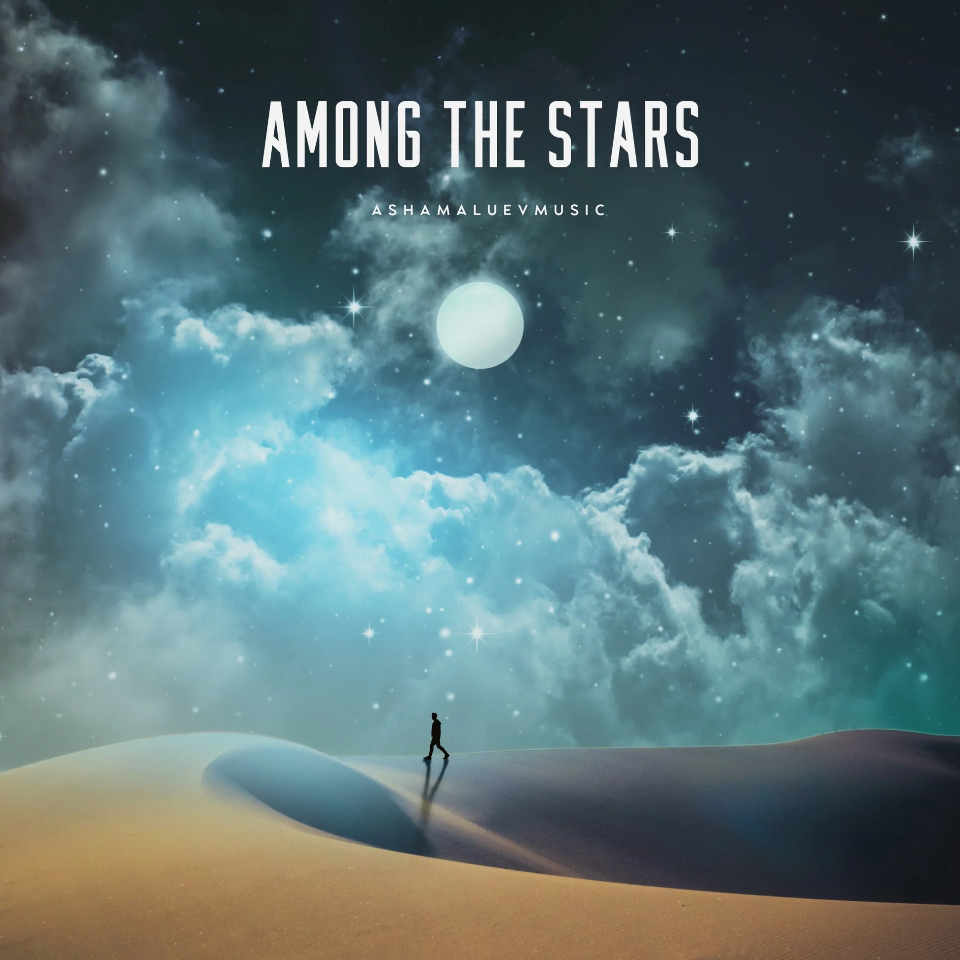 Cover track 'Among The Stars' by AShamaluevMusic. This background music is available for licensing and can be used in various creative projects.