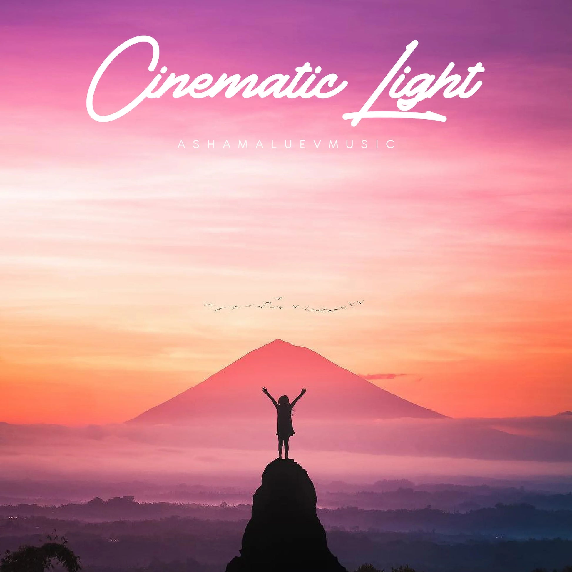 Cover track 'Cinematic Light' by AShamaluevMusic. This background music is available for licensing and can be used in various creative projects.