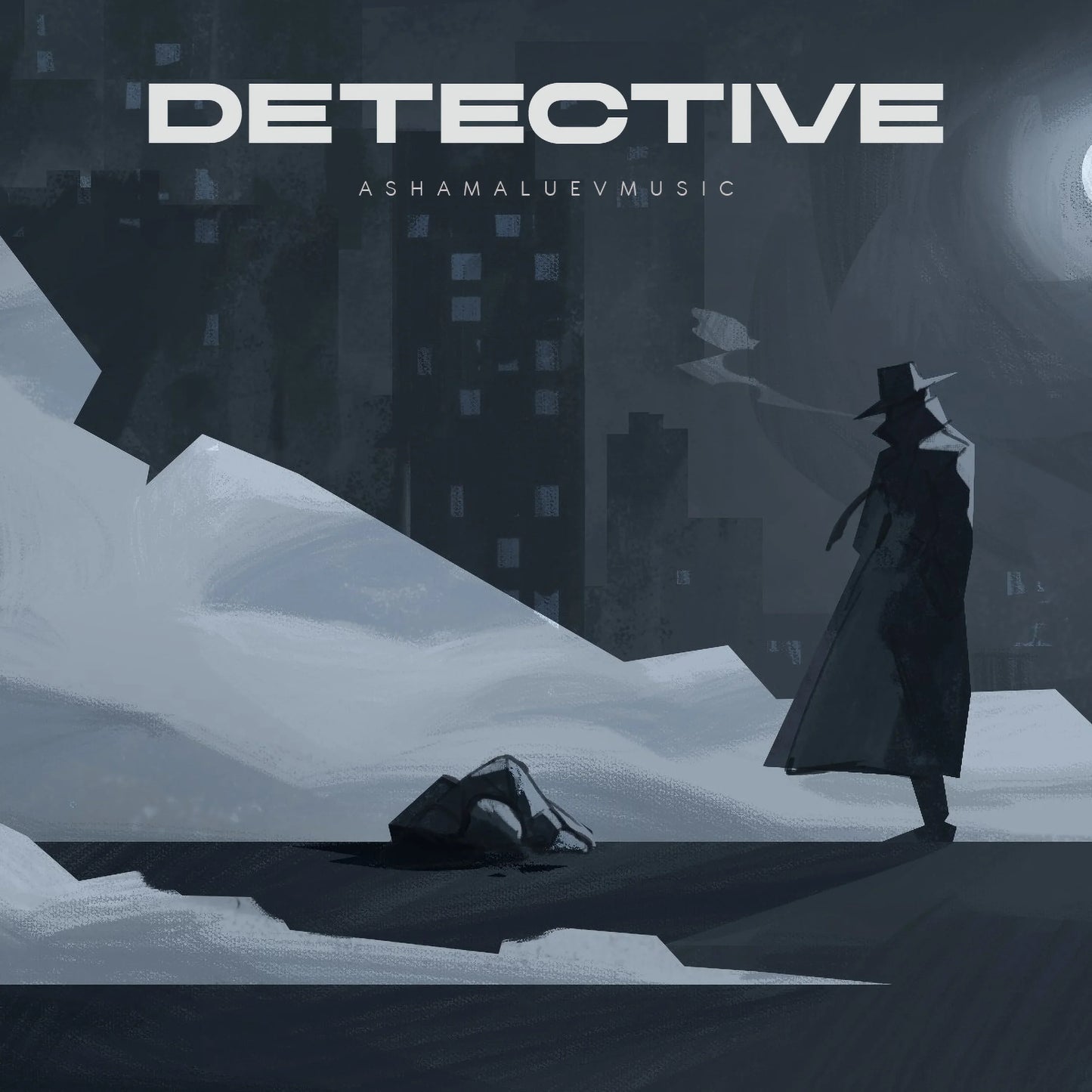 Cover track 'Detective' by AShamaluevMusic. This background music is available for licensing and can be used in various creative projects.