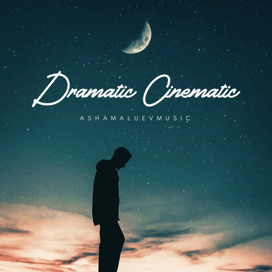 Cover track 'Dramatic Cinematic' by AShamaluevMusic. This background music is available for licensing and can be used in various creative projects.