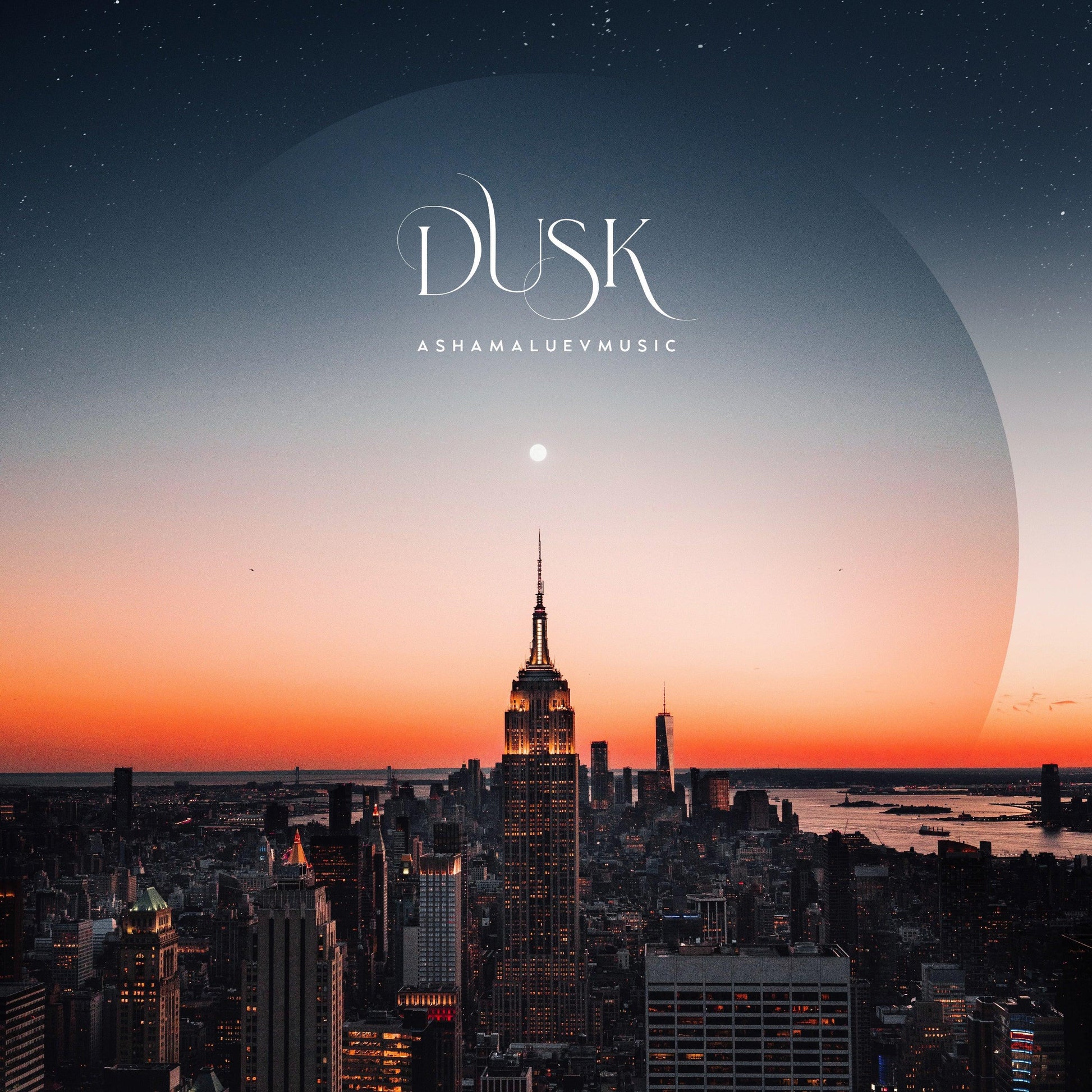 Cover track 'Dusk' by AShamaluevMusic. This background music is available for licensing and can be used in various creative projects.