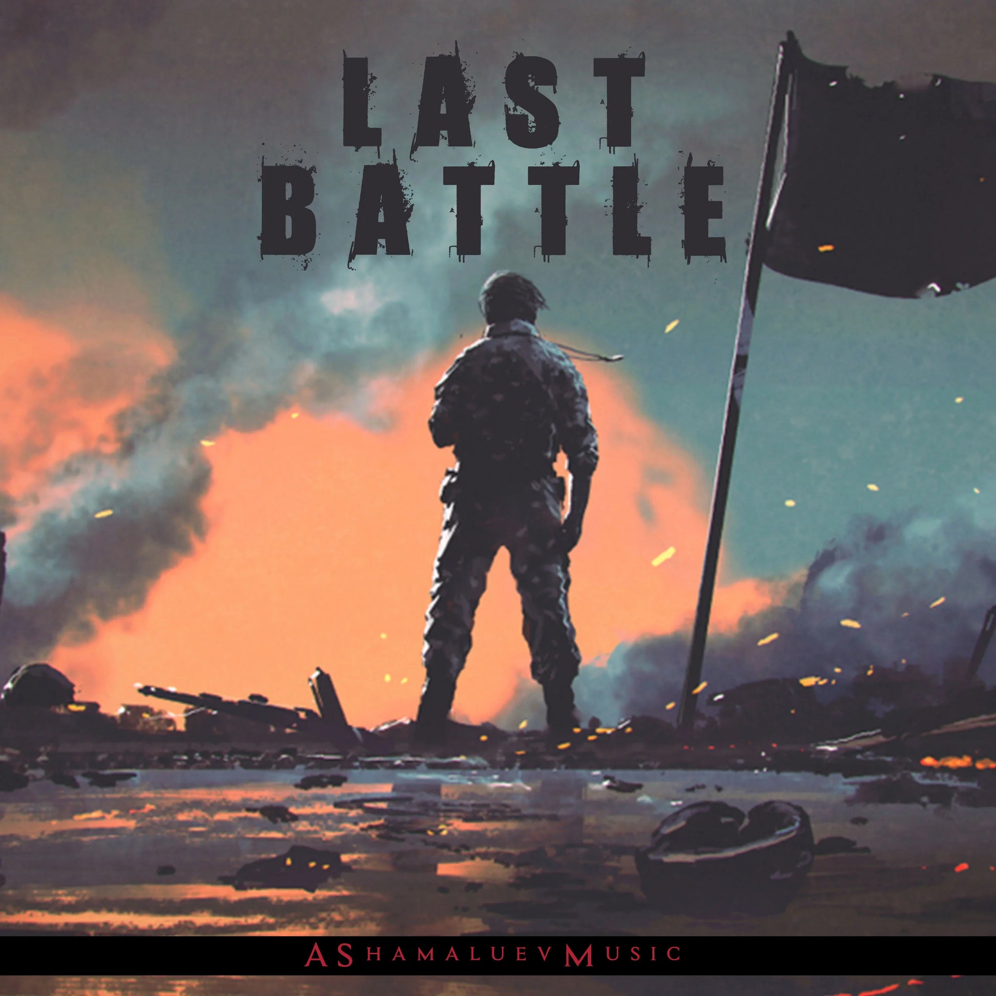 Cover track 'Last Battle' by AShamaluevMusic. This background music is available for licensing and can be used in various creative projects.