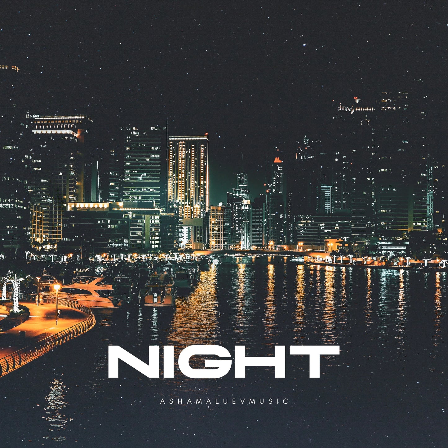 Cover track 'Night' by AShamaluevMusic. This background music is available for licensing and can be used in various creative projects.